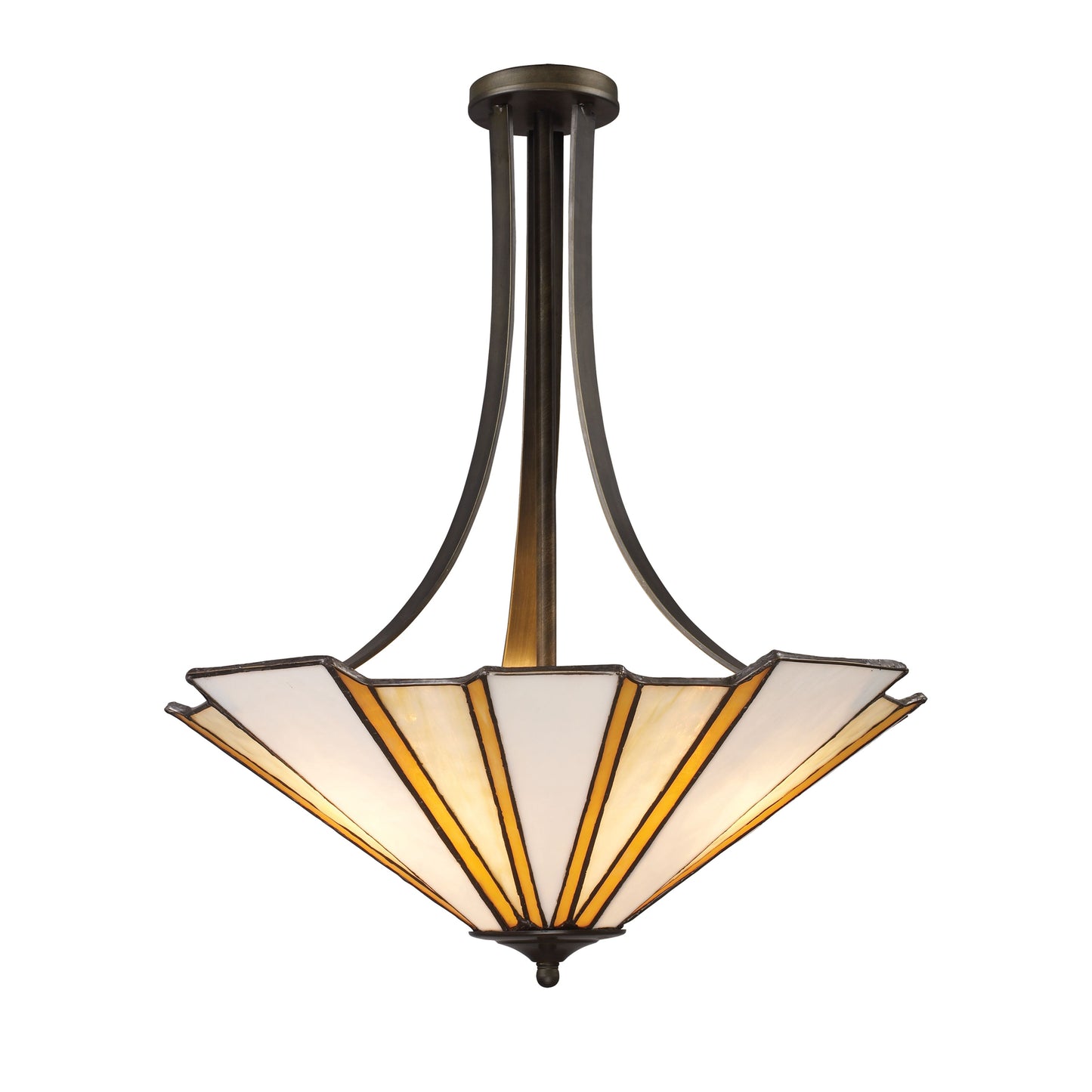 Fulton 24'' Wide 3-Light Pendant - Antique Bronze
