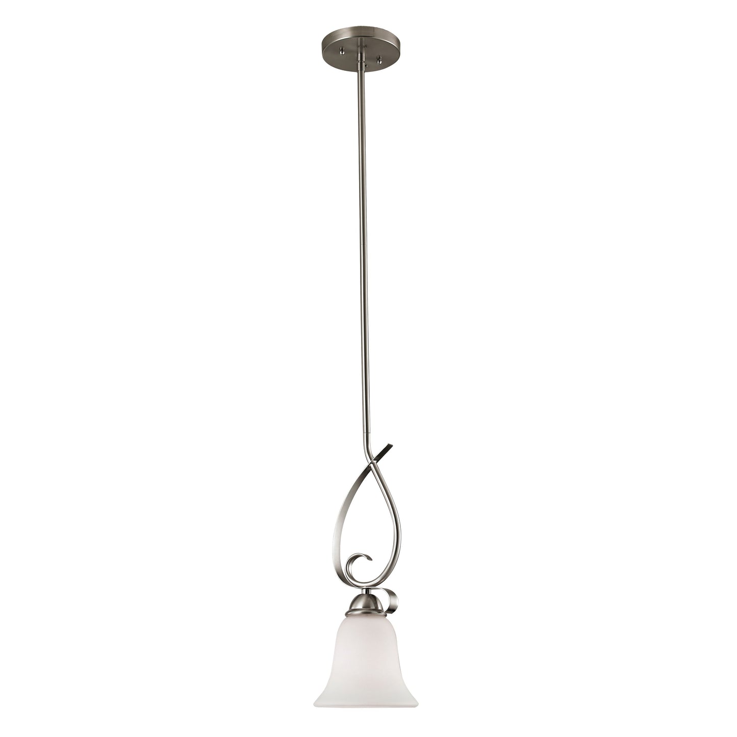 Brighton 6'' Wide 1-Light Mini Pendant - Brushed Nickel
