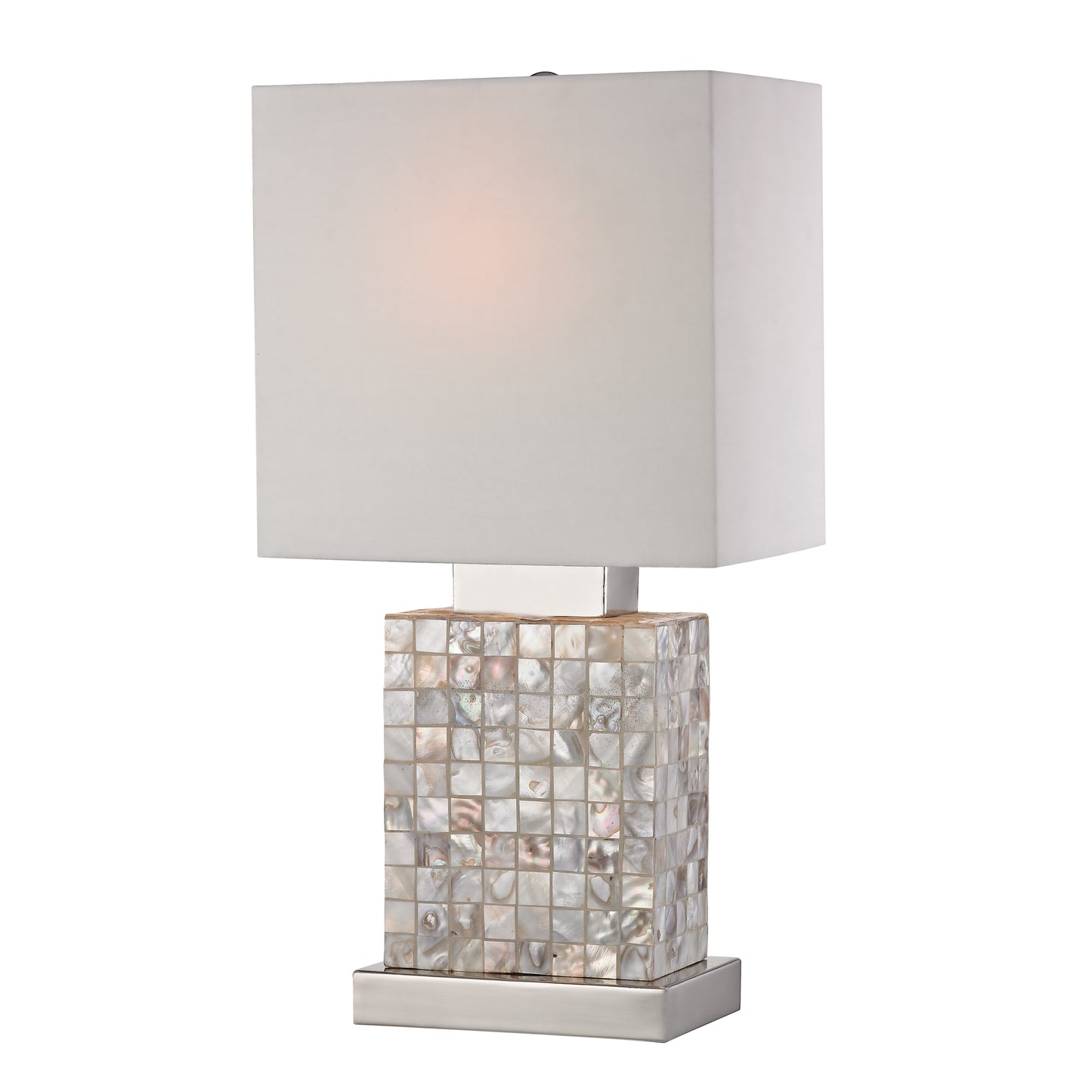 Sterling 17'' High 1-Light Table Lamp - Chrome
