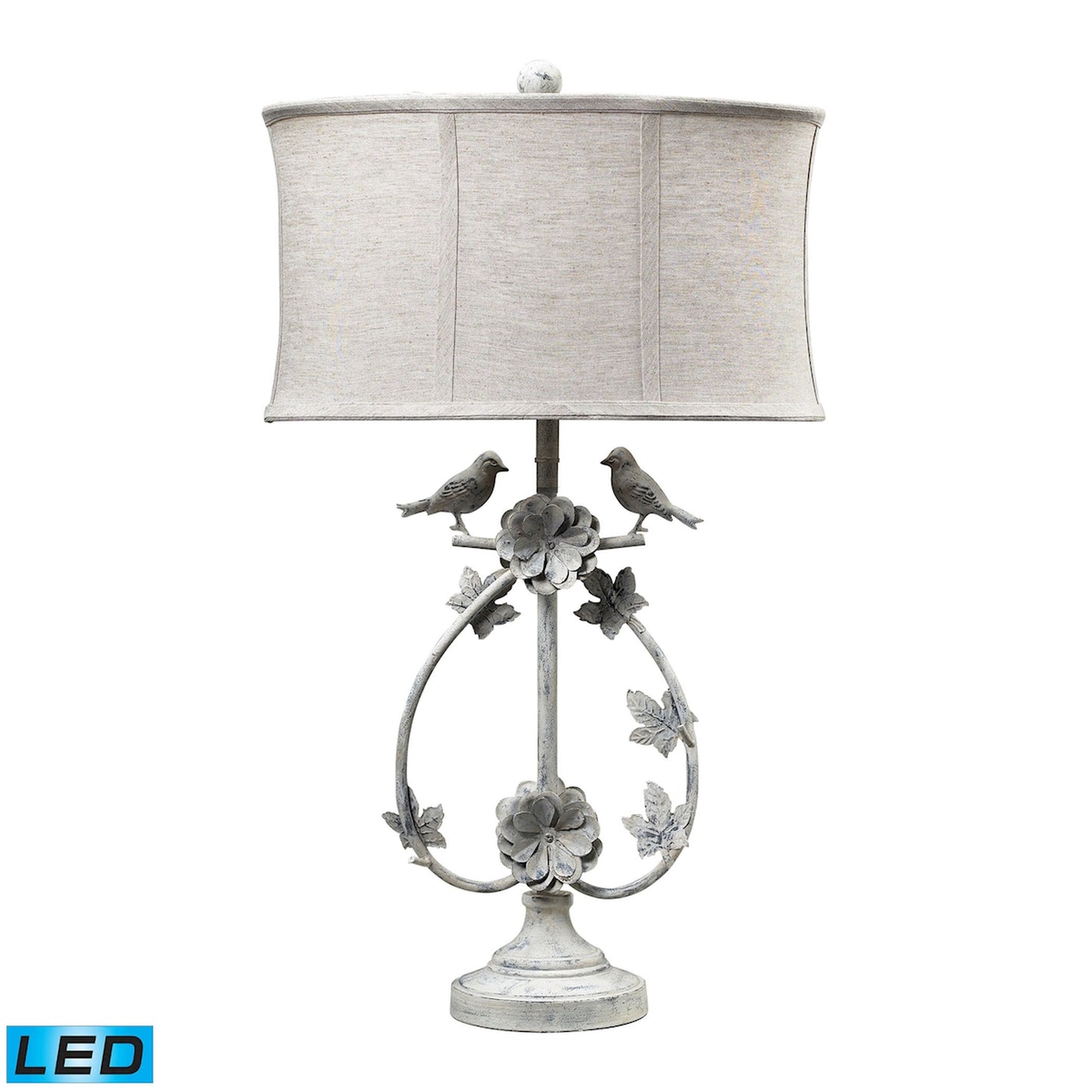 Saint Louis Heights 31'' High 1-Light Table Lamp - Antique White