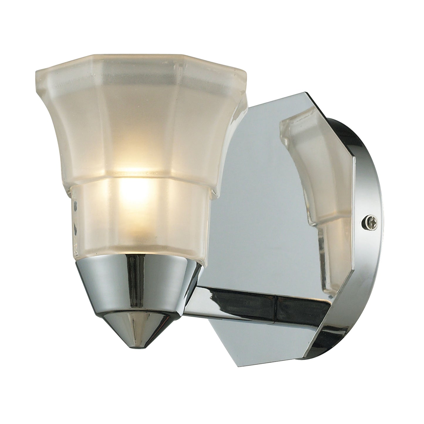 Deco 5'' Wide 1-Light Vanity Light - Polished Chrome