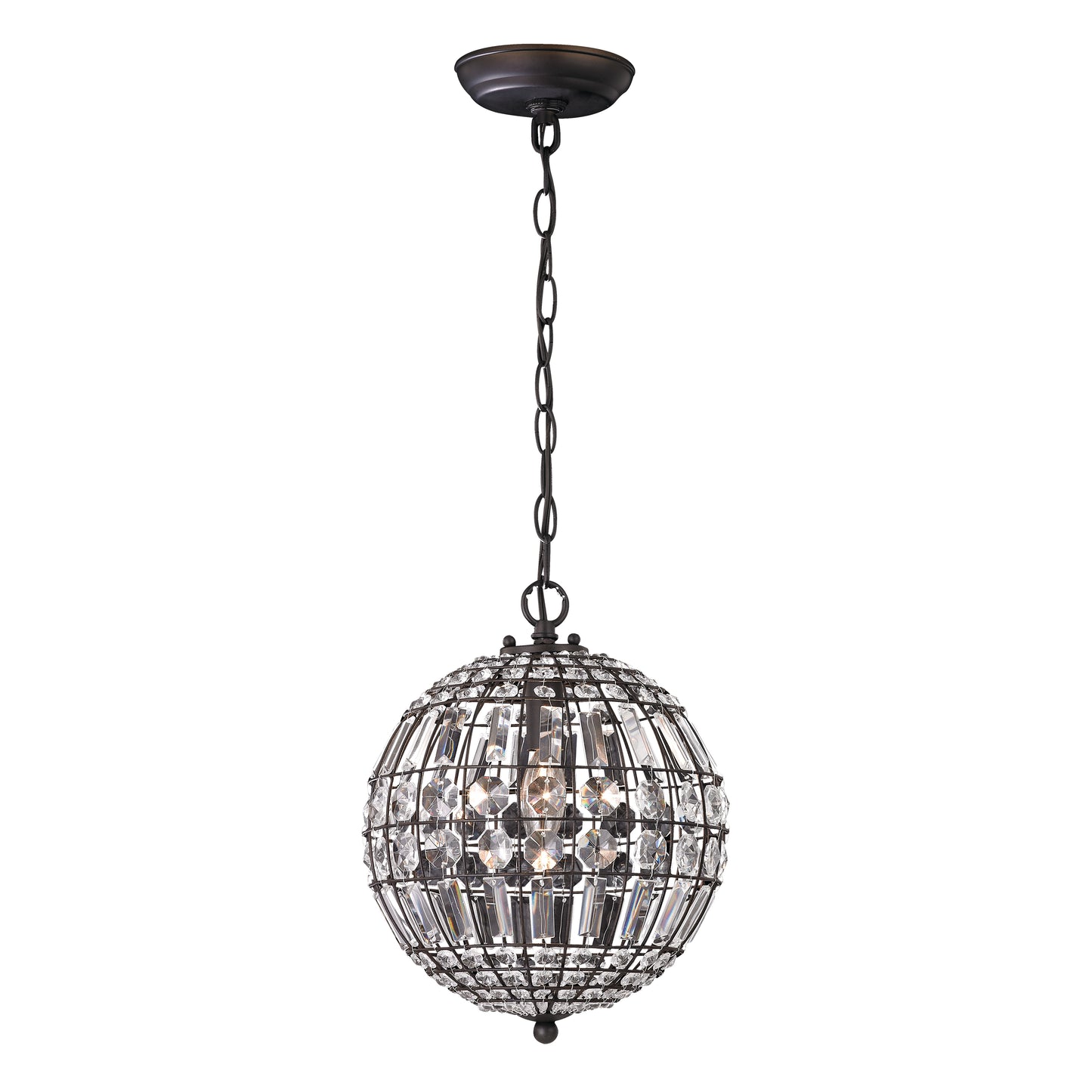 Talgarth 10.25'' Wide 1-Light Mini Pendant - Dark Bronze