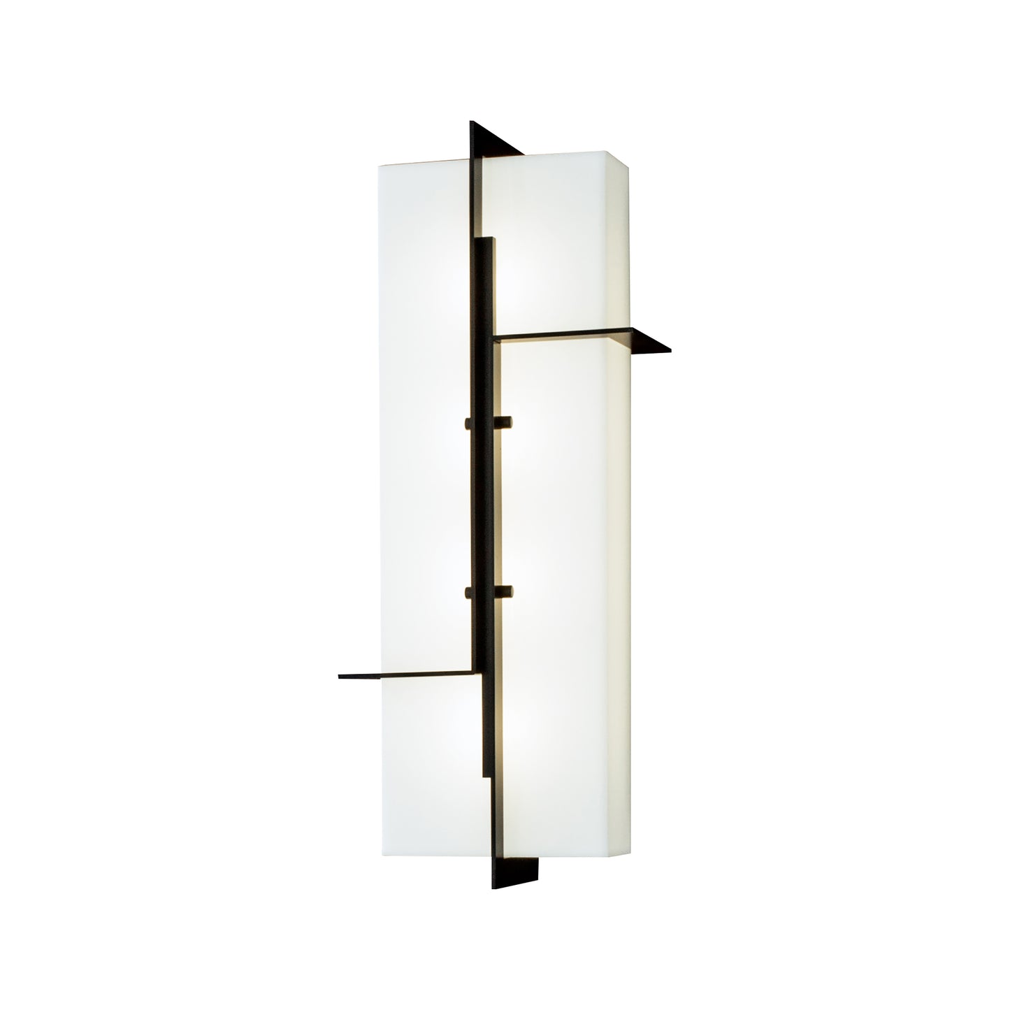 Matrix 18'' High Integrated LED Outdoor Sconce - Matte Black
