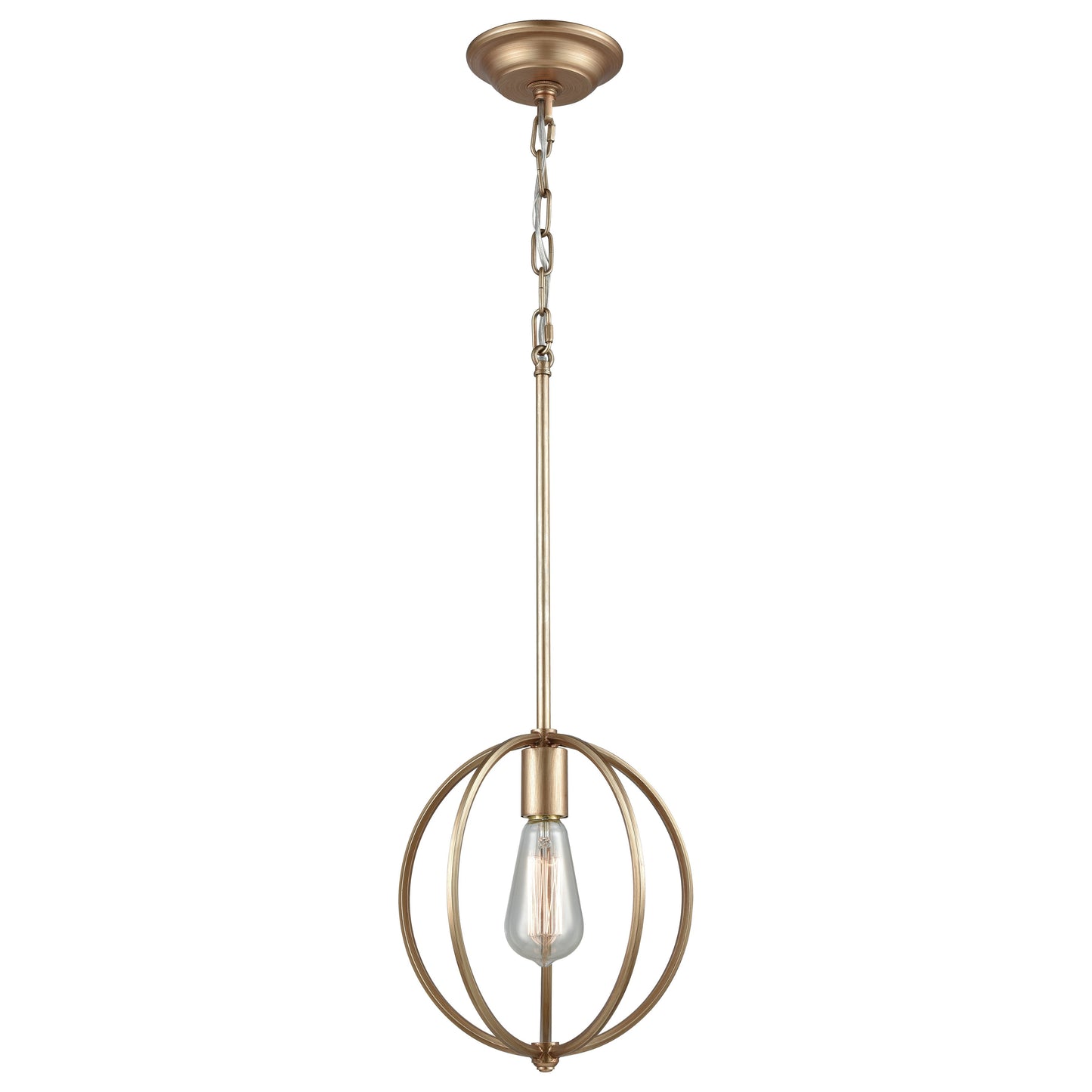 Stanton 10'' Wide 1-Light Mini Pendant - Matte Gold