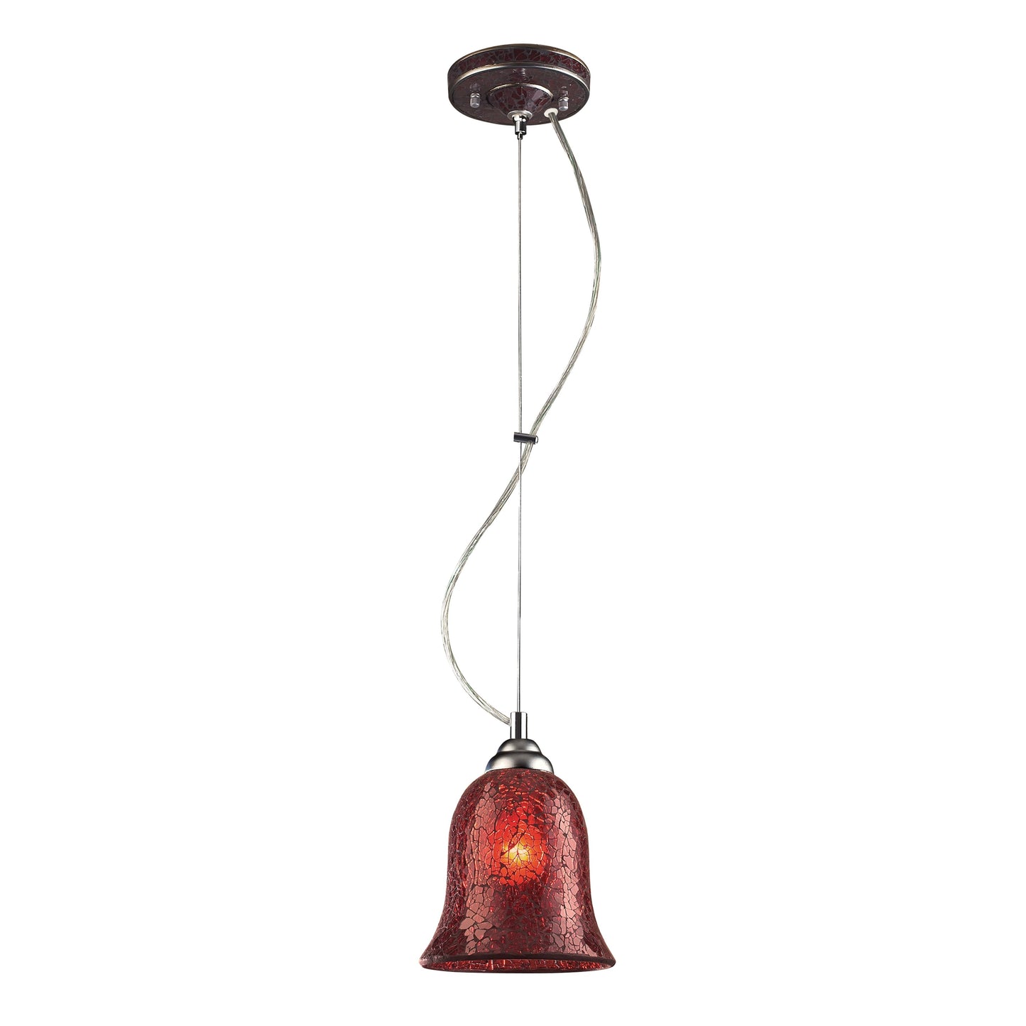 Bellisimo 7'' Wide 1-Light Mini Pendant - Chrome