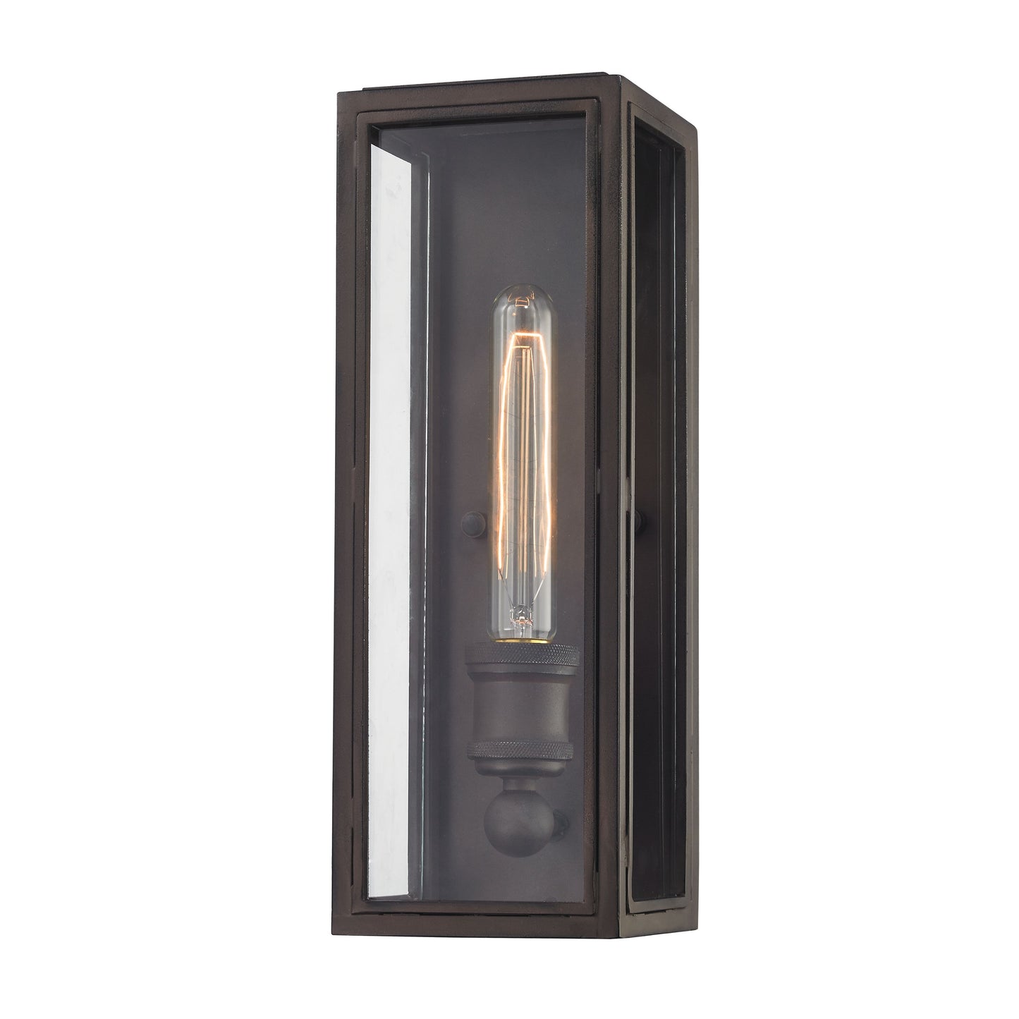 Chasebrook 14'' High 1-Light Sconce - Clay Iron
