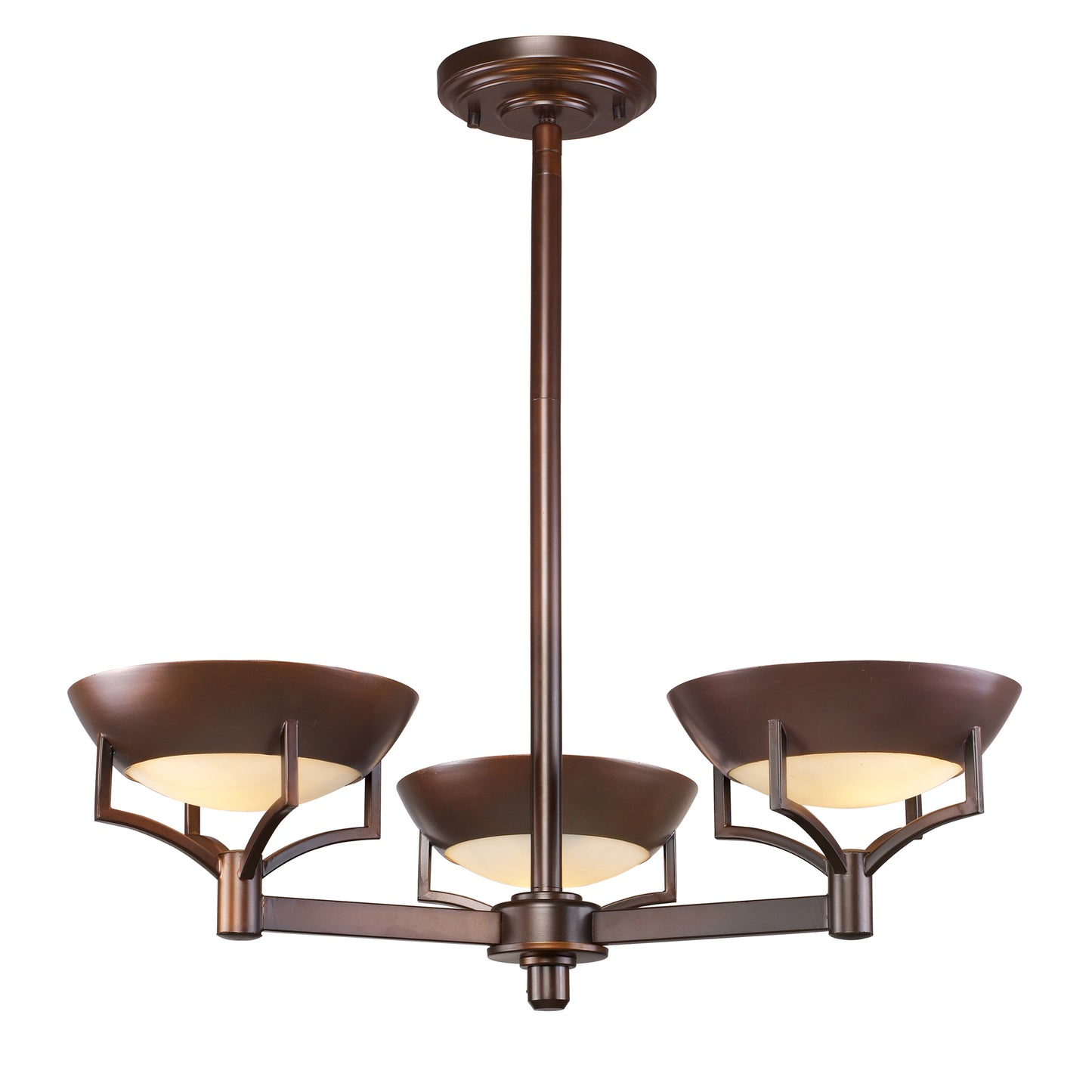 Sullivan 23'' Wide 3-Light Chandelier - Aged Bronze