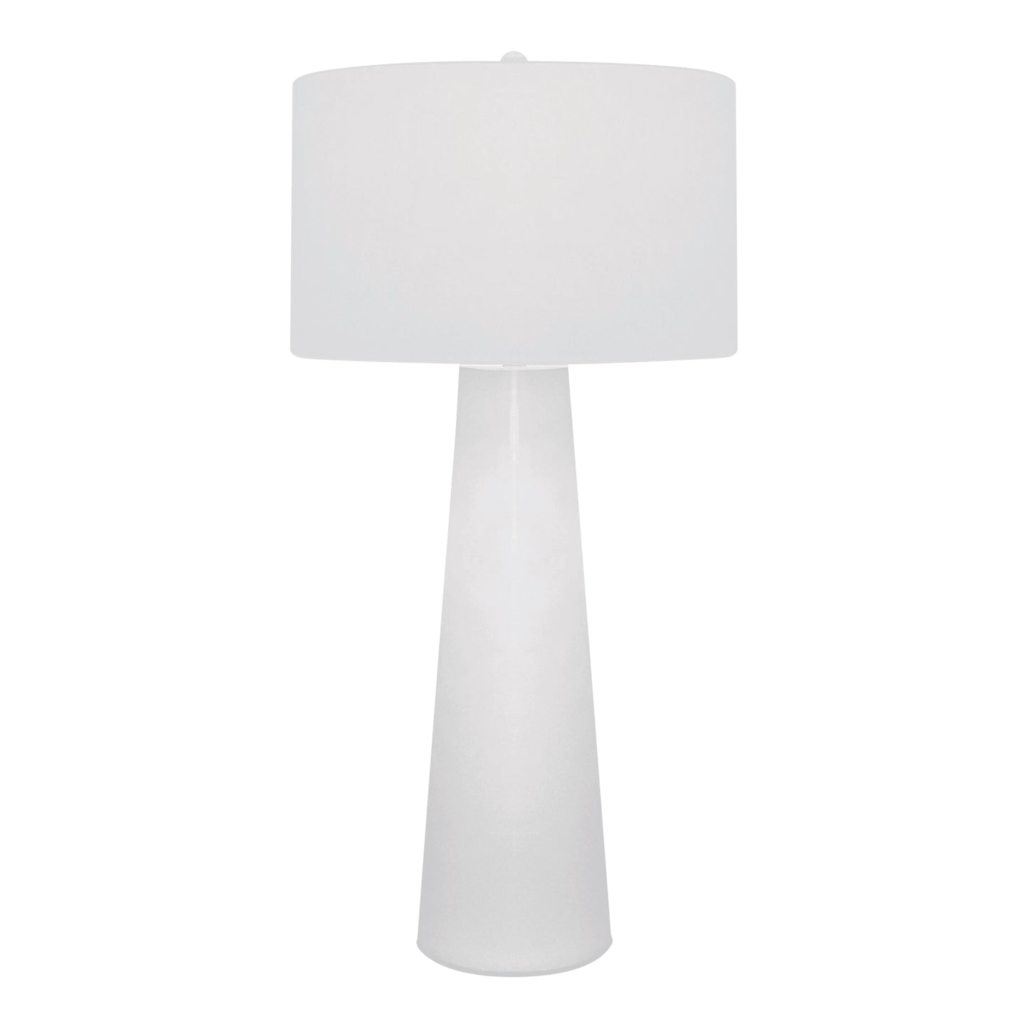 Obelisk 36'' High 1-Light Table Lamp - White