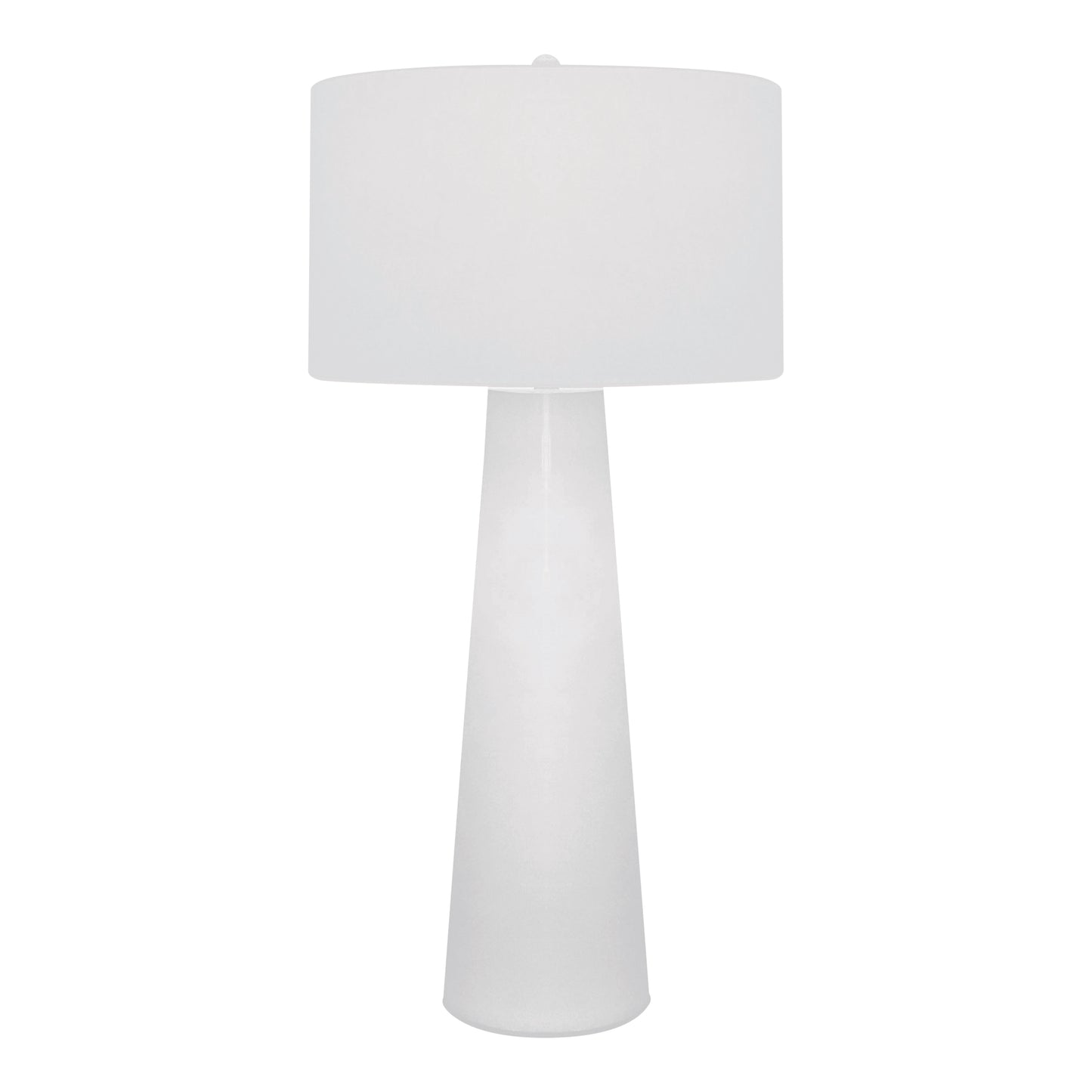 Obelisk 36'' High 1-Light Table Lamp - White