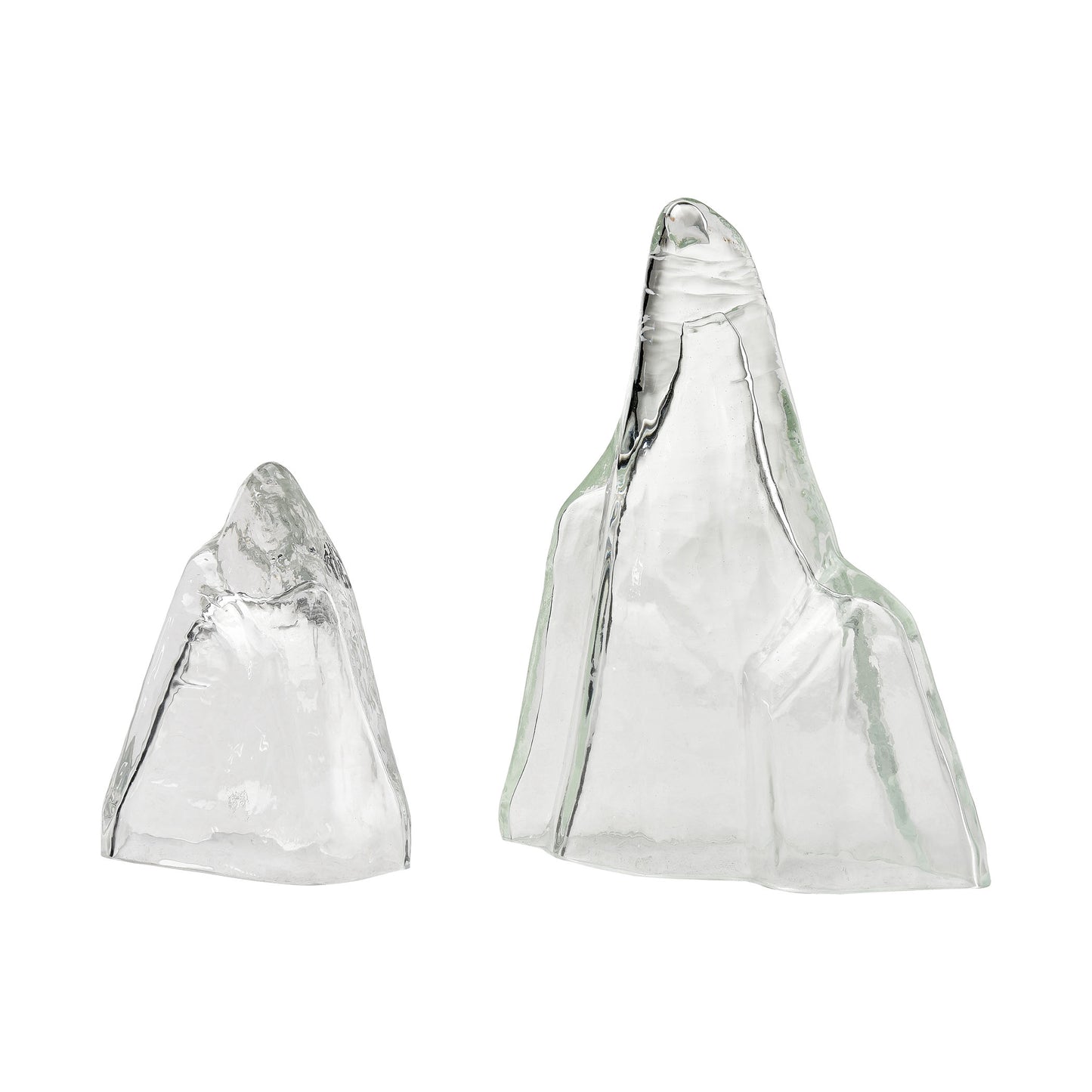 Meru Decorative Object - Set of 2 Clear