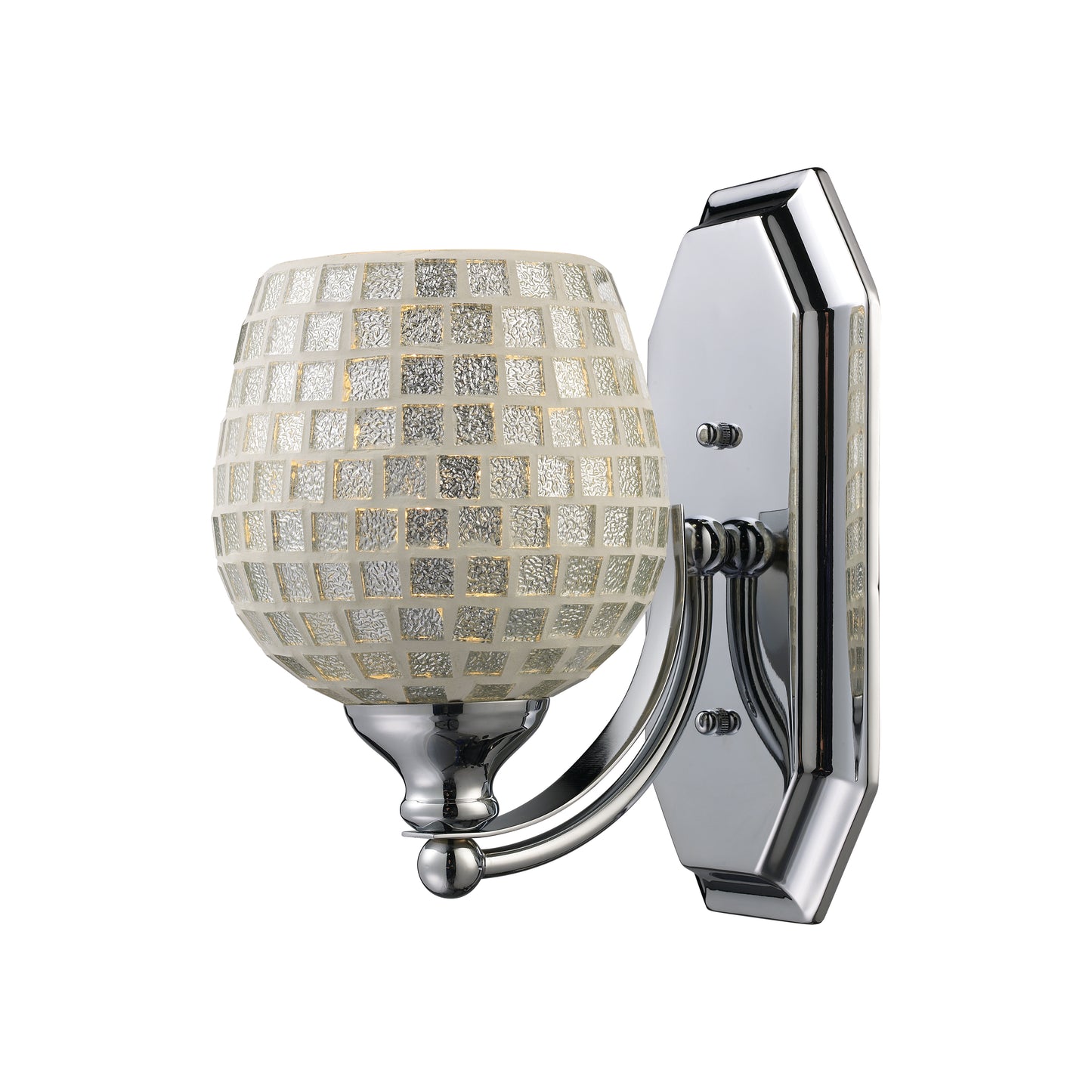 Mix and Match Vanity 5'' Wide 1-Light Vanity Light - Polished Chrome