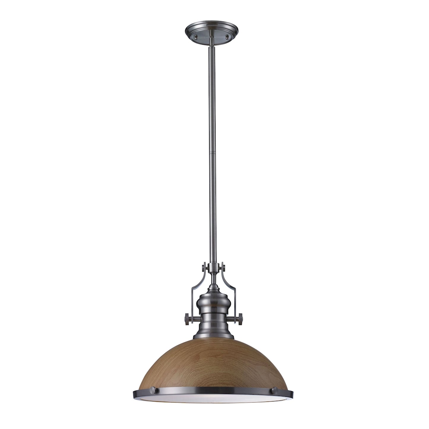 Chadwick 17'' Wide 1-Light Pendant - Satin Nickel
