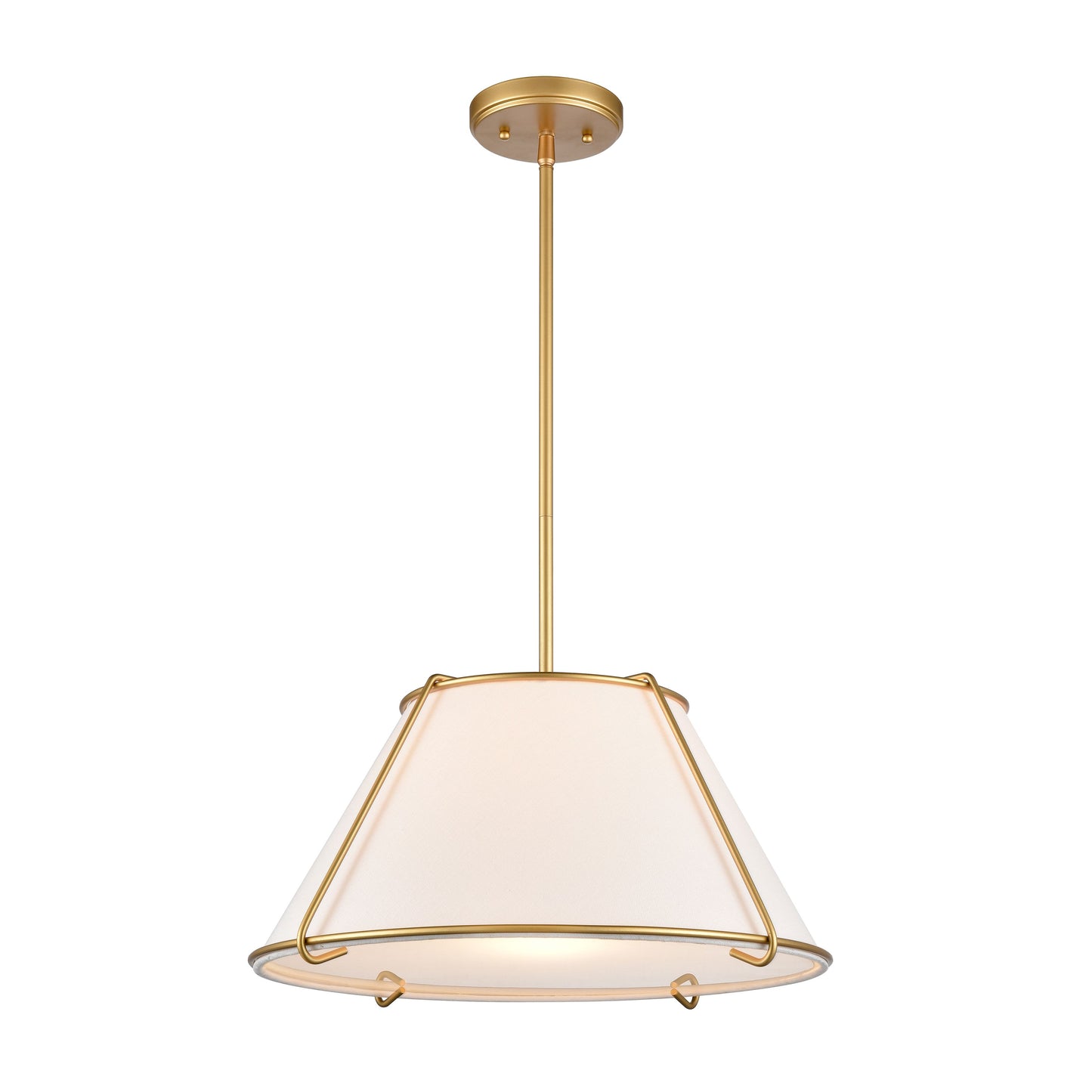 Regalia 18'' Wide 1-Light Pendant - Natural Antique Brass