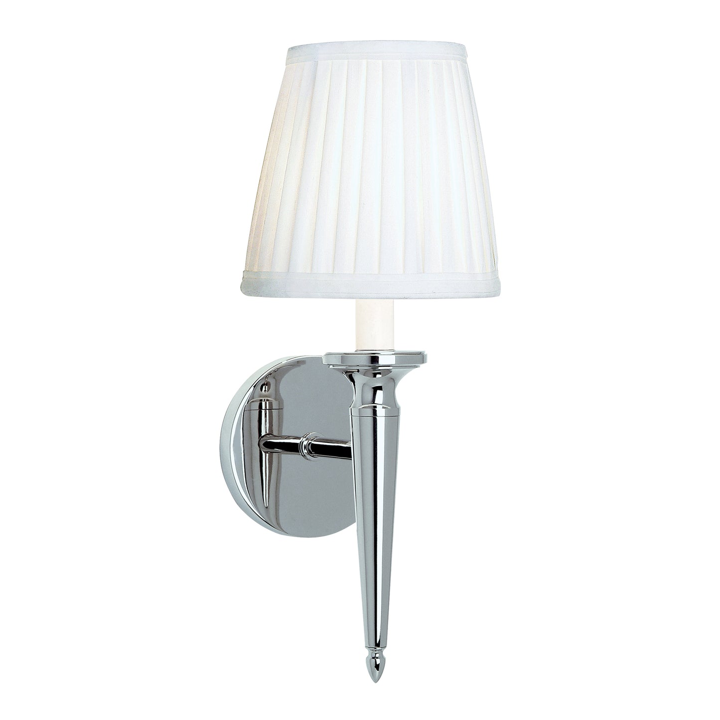 Georgetown 14.5'' High 1-Light Sconce - Polished Nickel