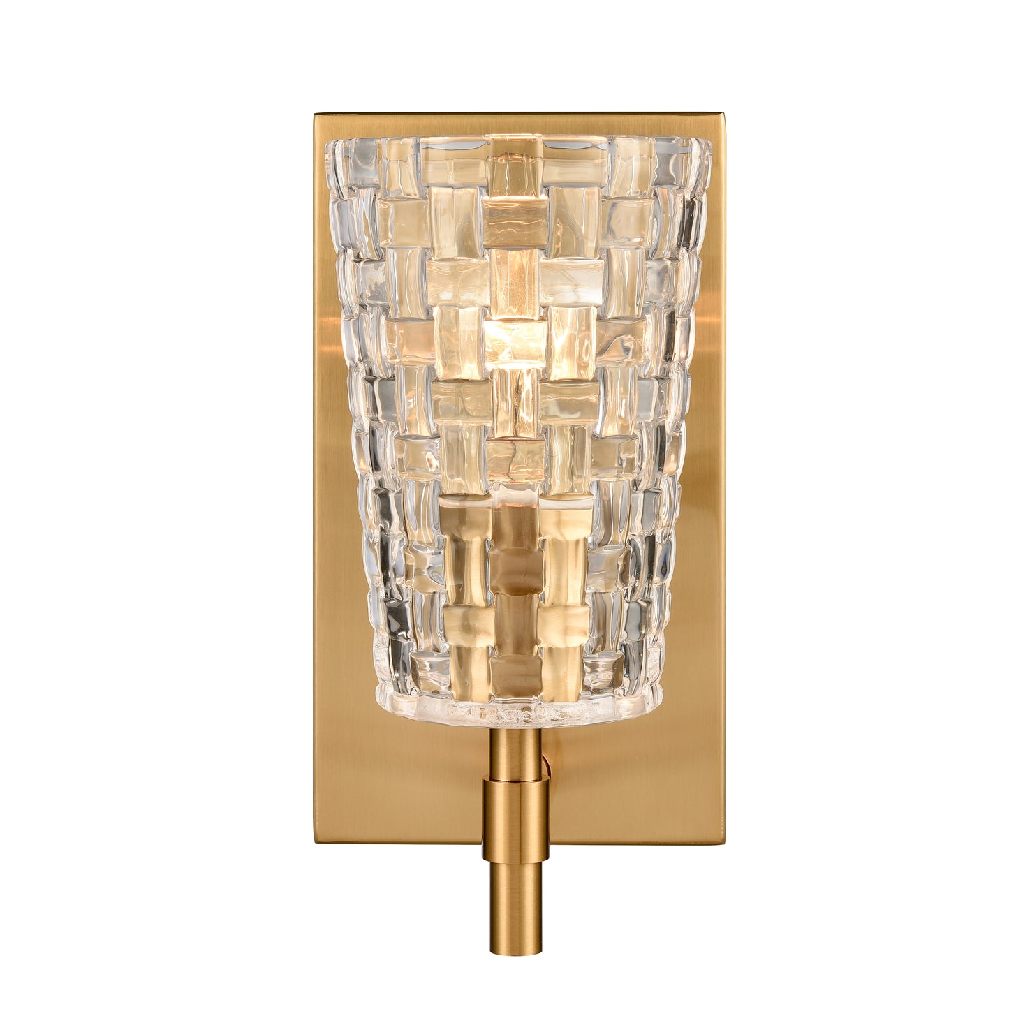 Lightweave 4.75'' Wide 1-Light Vanity Light - Satin Brass