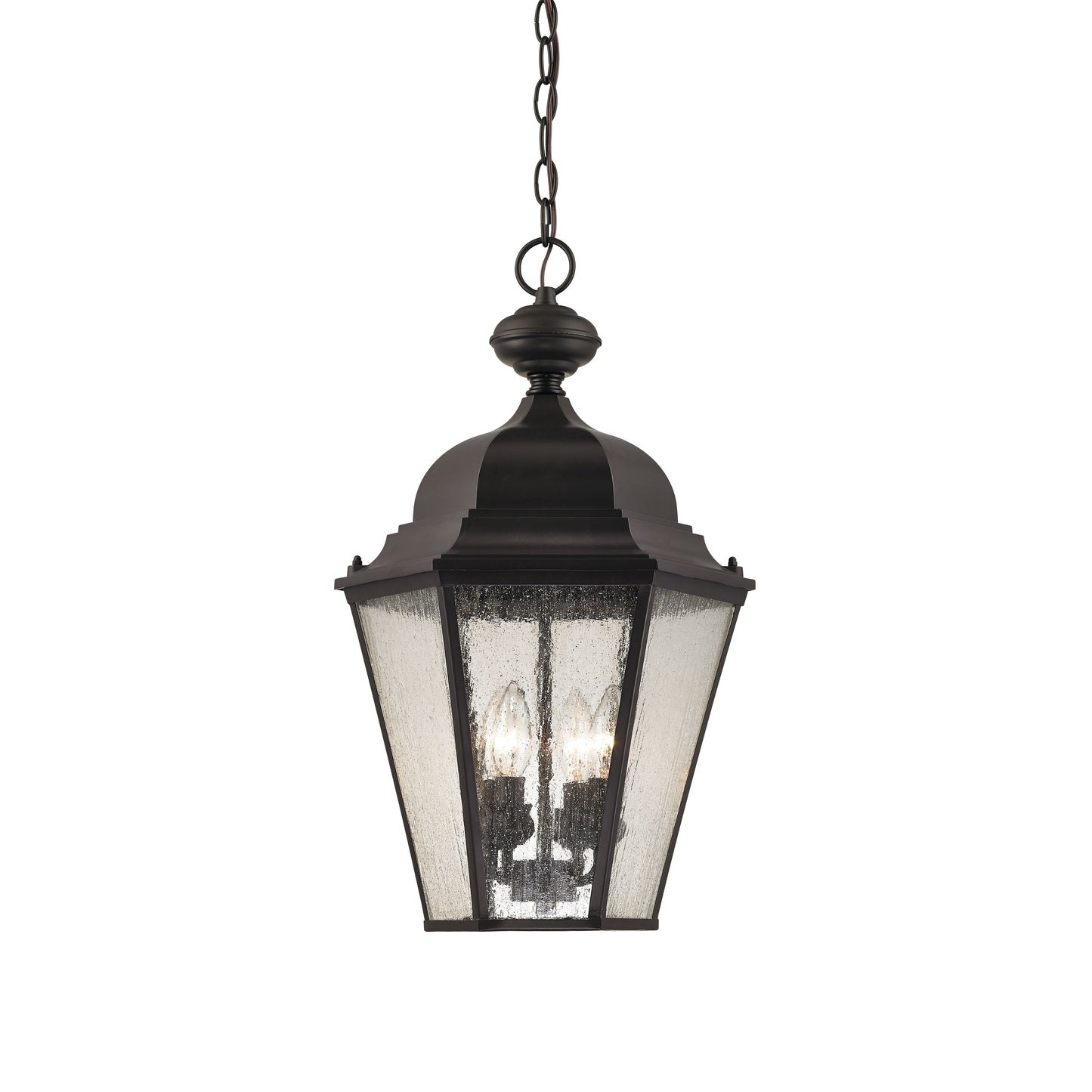 Cotswold 13'' Wide 4-Light Outdoor Pendant - Oil Rubbed Bronze