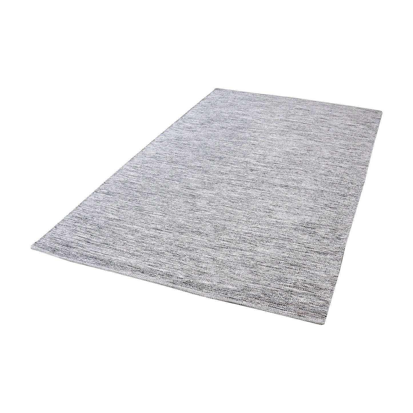 Alena Handmade Cotton Rug 31x96 - Black and White