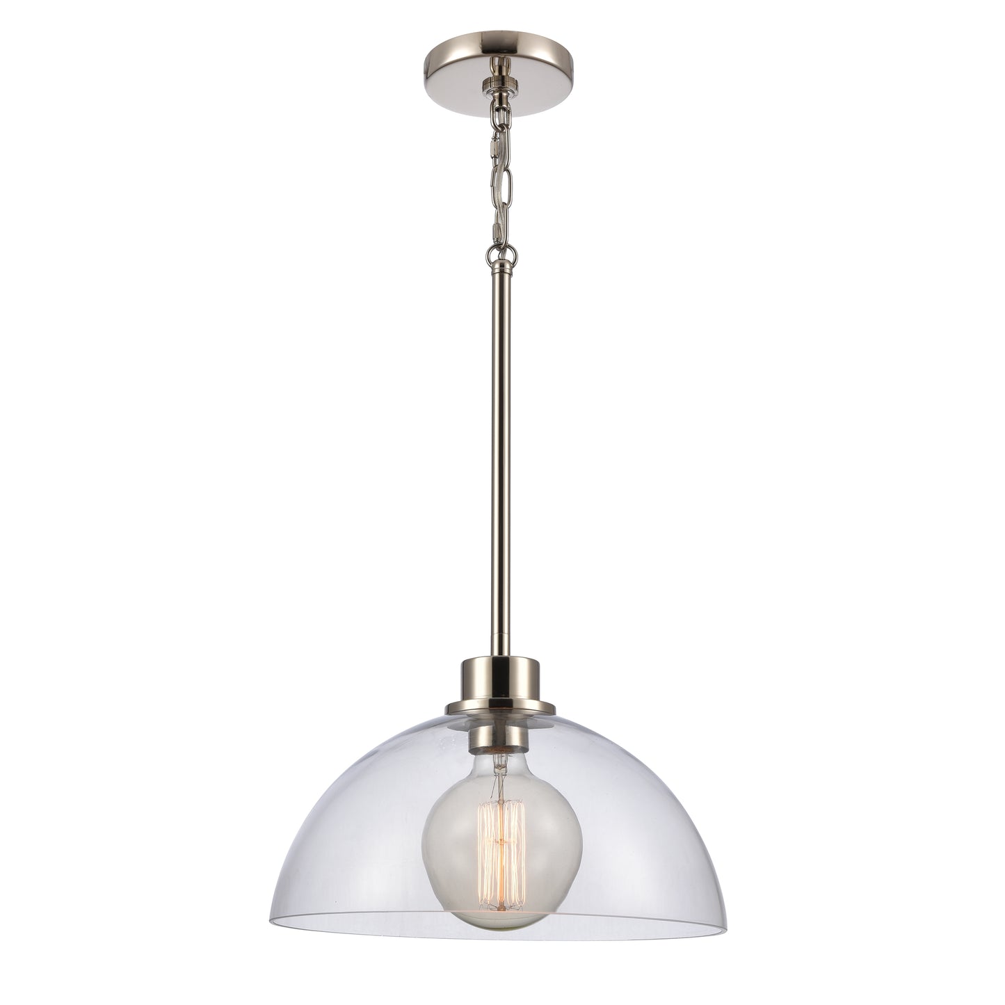 Julian 14'' Wide 1-Light Pendant - Polished Nickel