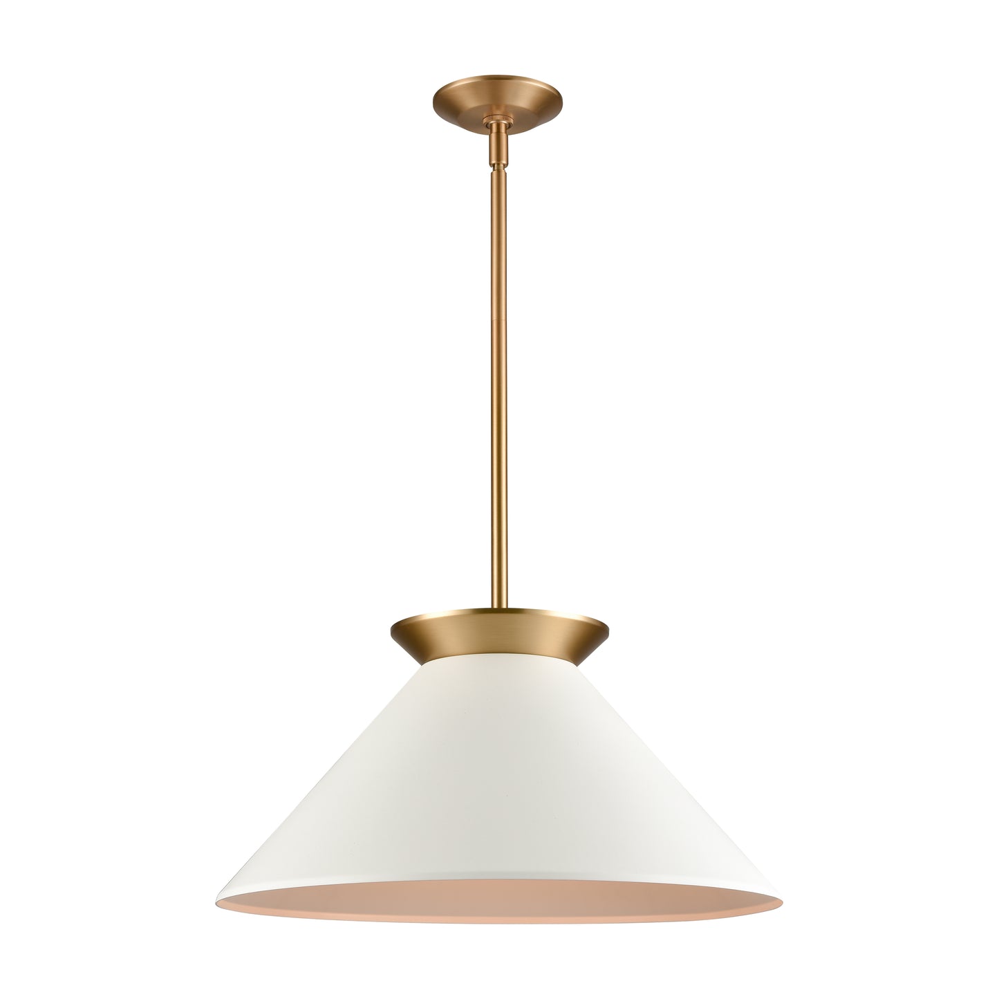 Cavendish 20'' Wide 1-Light Pendant - Brushed Gold