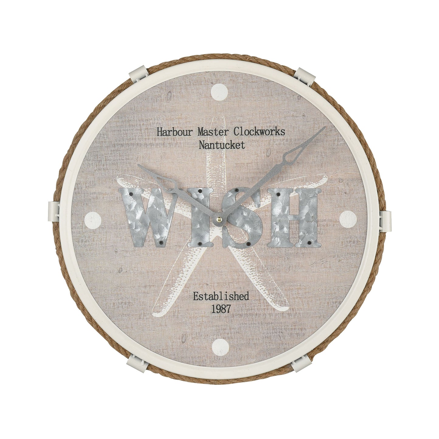 Weston Wish 15.75-inch Wall Clock