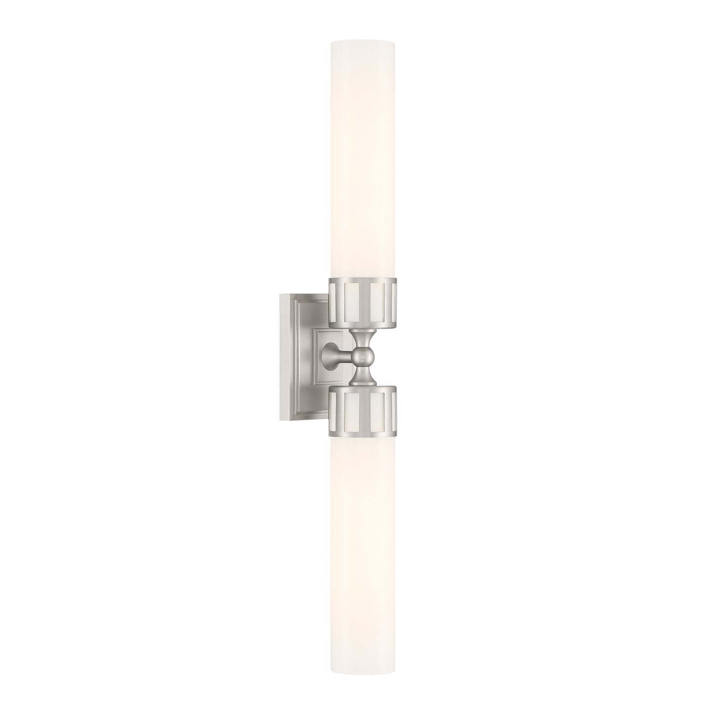 Astor 24.5'' Wide 2-Light Sconce - Brushed Nickel