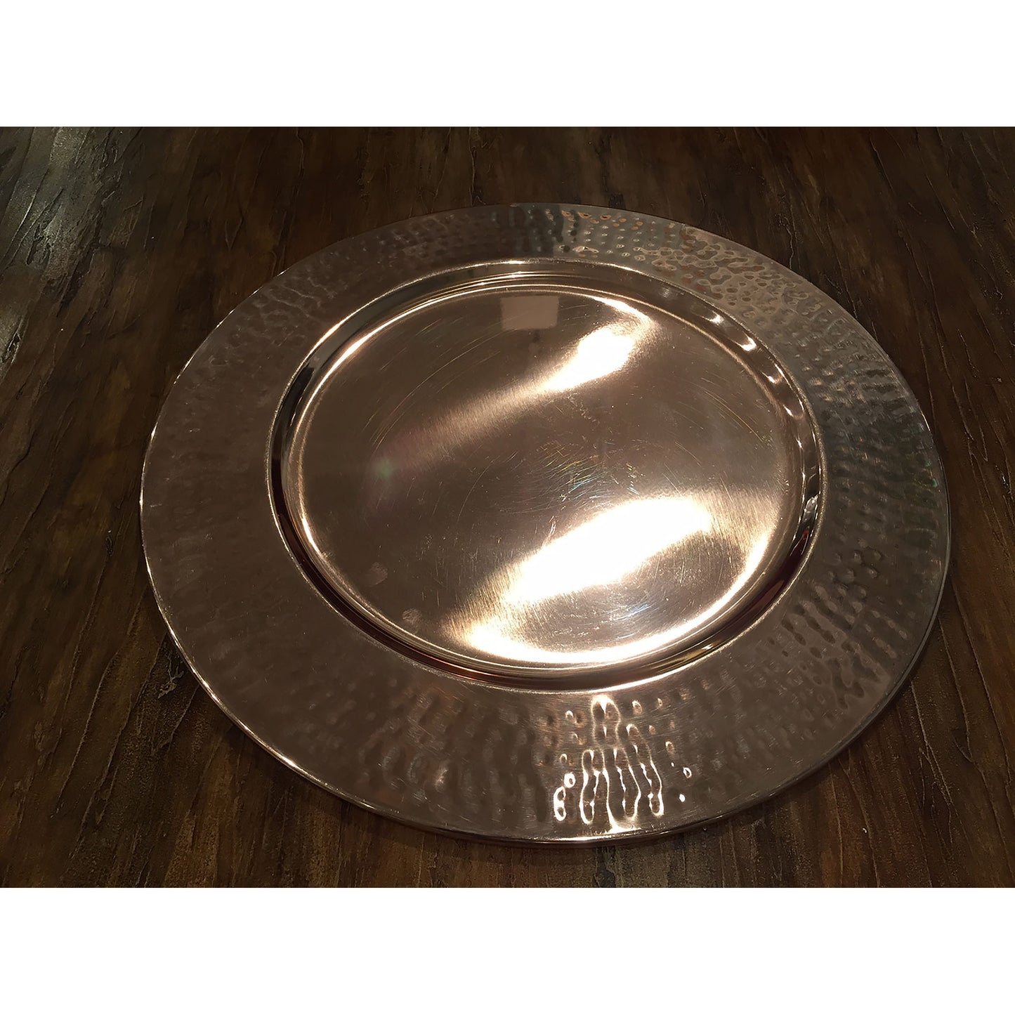 Brisbee Tray - Set of 4 Shiny Copper