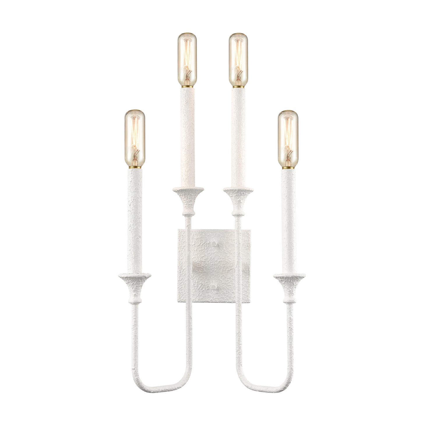 Edward 33'' High 2-Light Sconce - Matte White