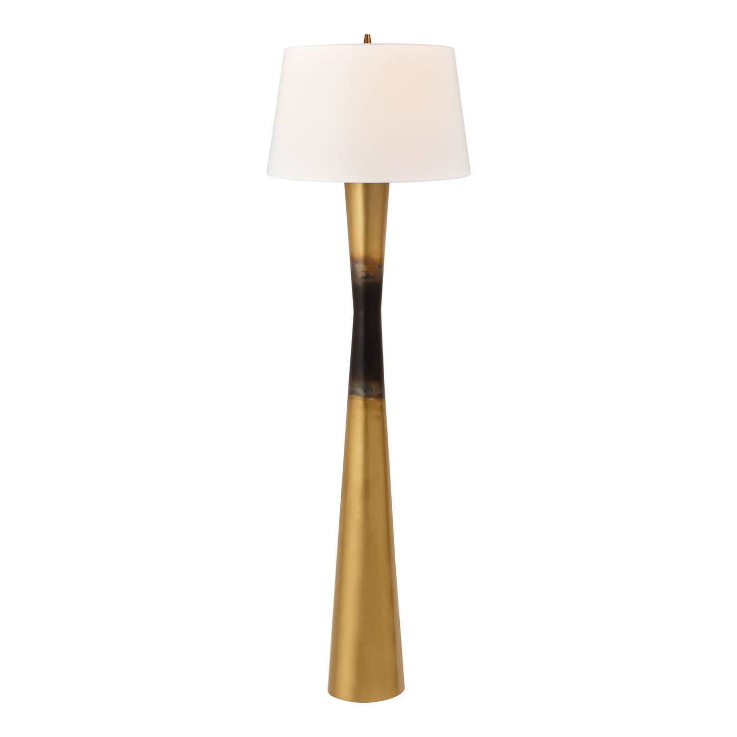 Farley 63'' High 1-Light Floor Lamp - Brass Ombre