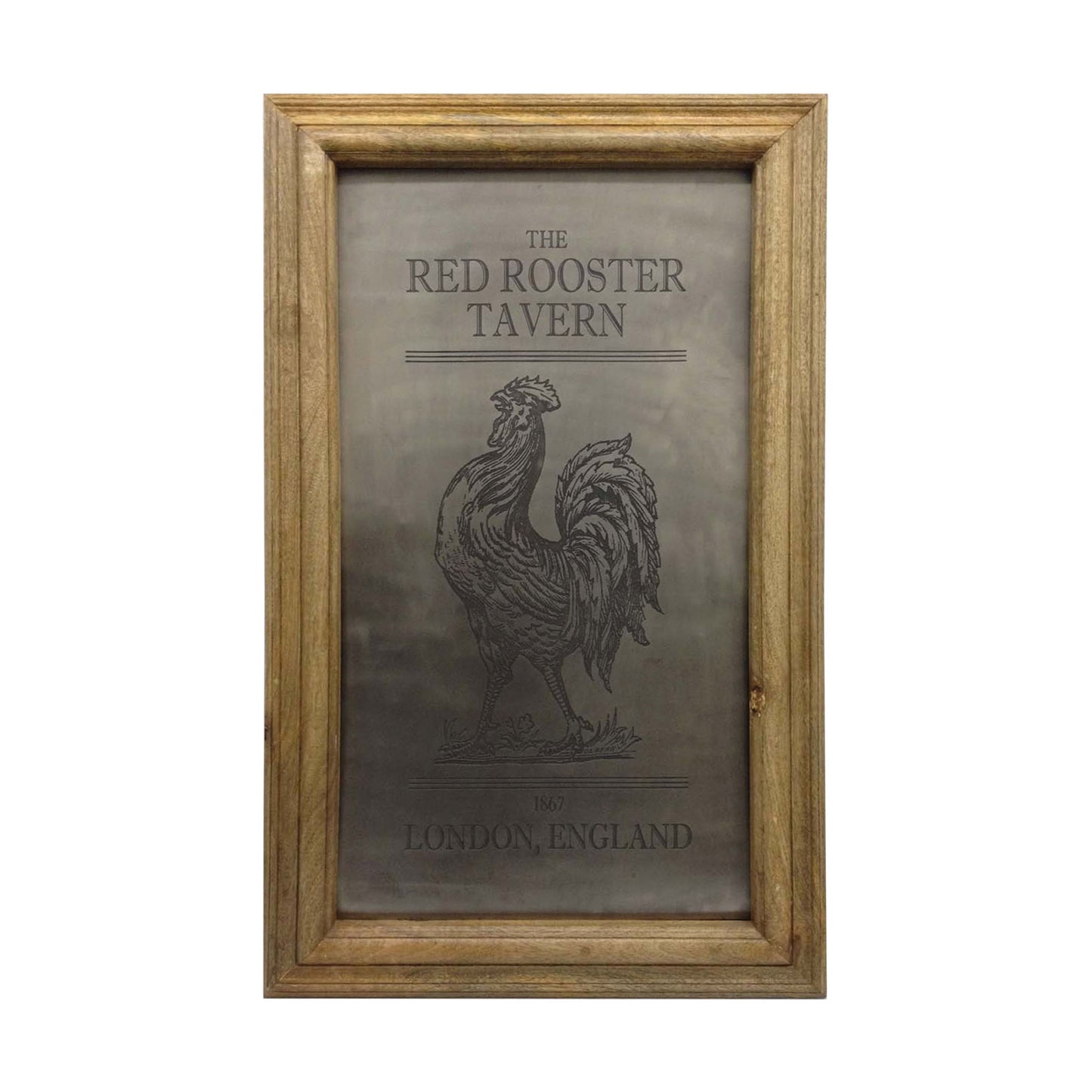 Rooster Etched Magnet Board