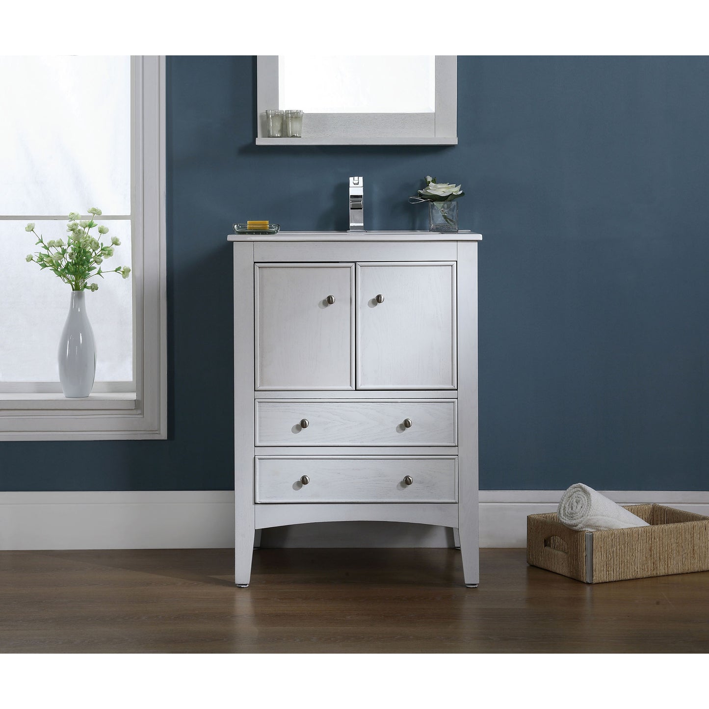 Kent 24-inch Vanity - Whitewash