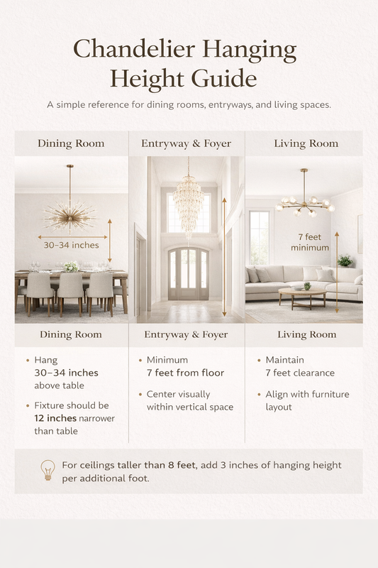 How to Choose the Right Chandelier | CLW Lighting