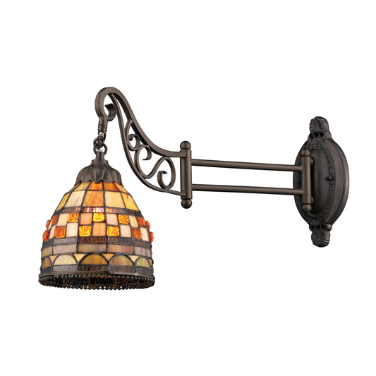 Mix-N-Match 12'' High 1-Light Sconce - Tiffany Bronze