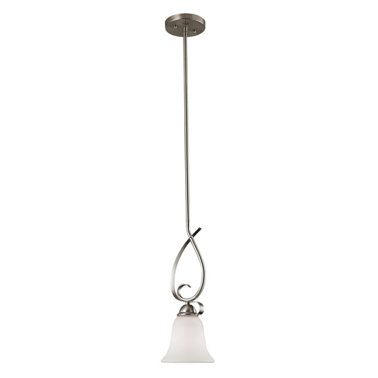 Brighton 6'' Wide 1-Light Mini Pendant - Brushed Nickel