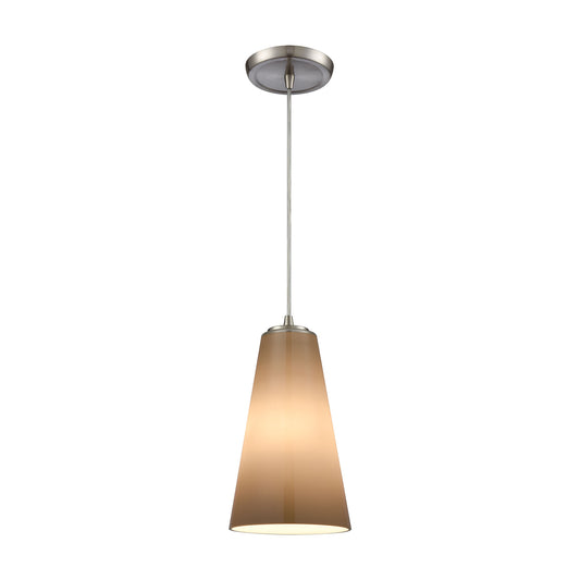 Connor 6'' Wide 1-Light Mini Pendant - Satin Nickel