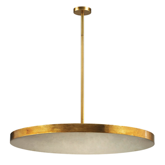 Laigne 36'' Wide 4-Light Pendant - Gold Leaf