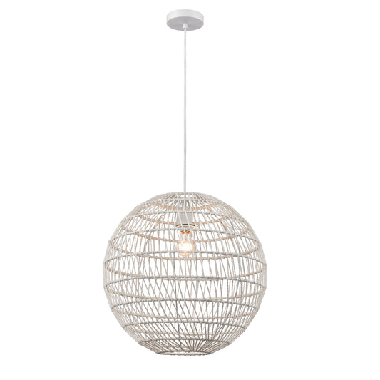Simoom 19'' Wide 1-Light Pendant - White