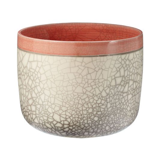 Raku Bowl - Tall Poppy