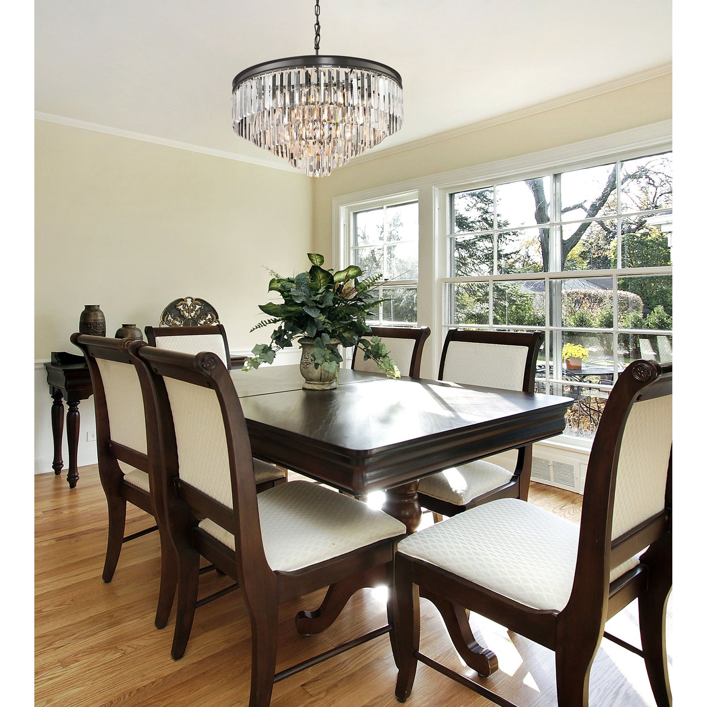 Palacial 24'' Wide 6-Light Chandelier - Oil Rubbed Bronze