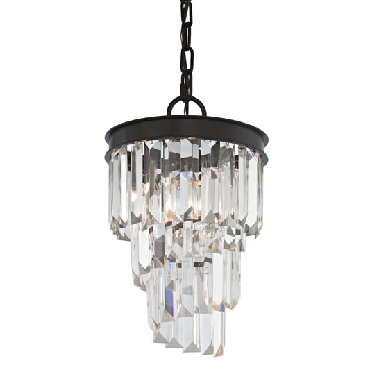 Palacial 8'' Wide 1-Light Mini Pendant - Oil Rubbed Bronze