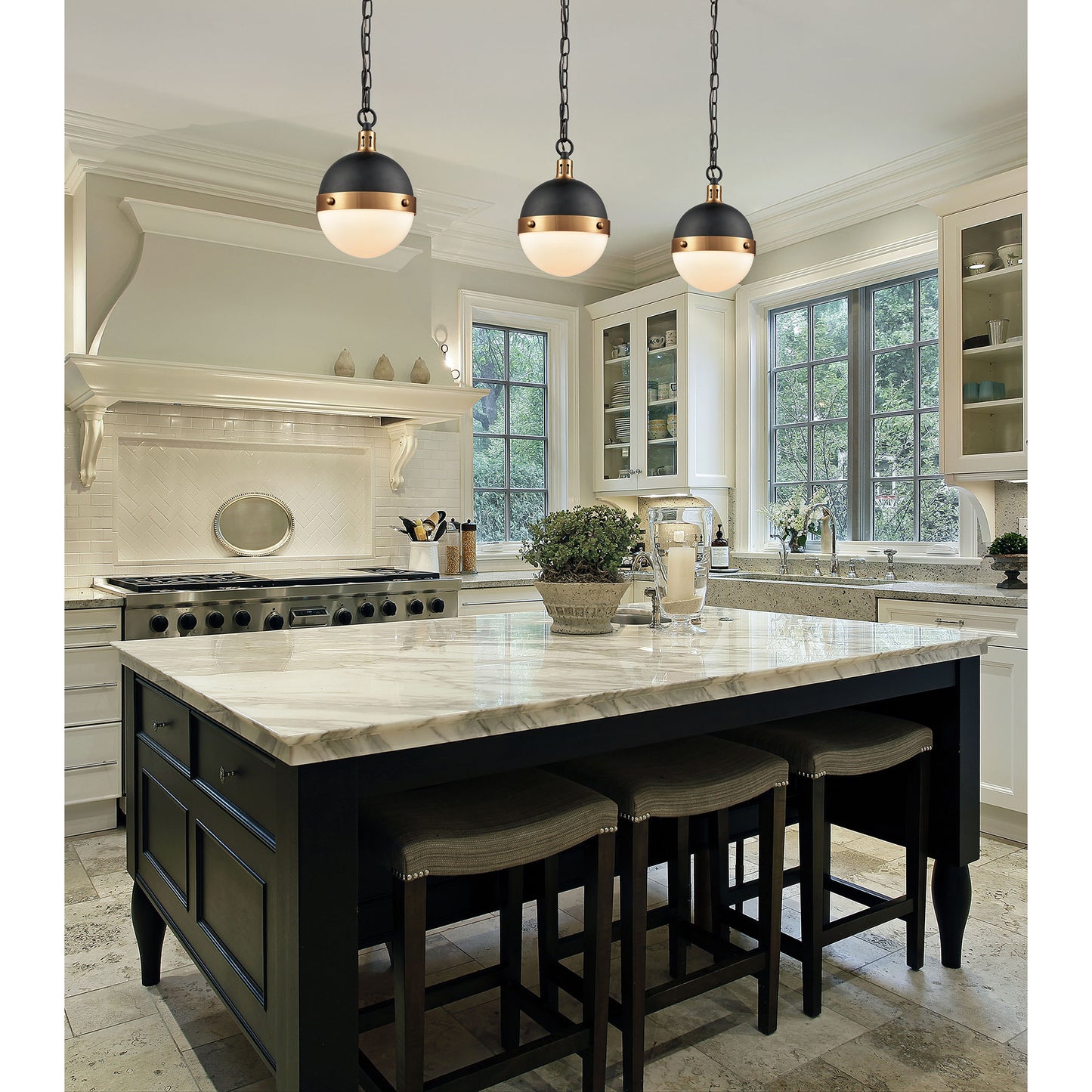 Harmelin 7'' Wide 1-Light Mini Pendant - Matte Black