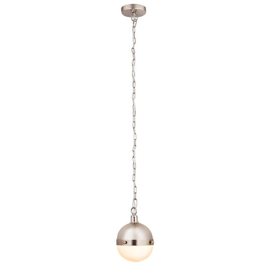 Harmelin 7'' Wide 1-Light Mini Pendant - Satin Nickel