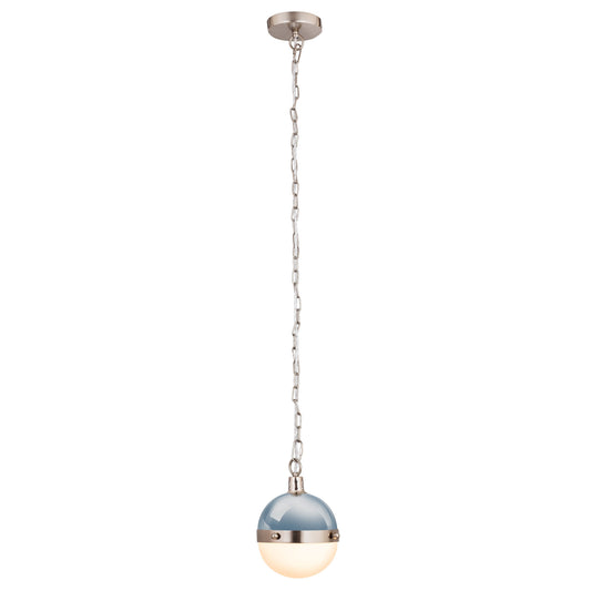 Harmelin 7'' Wide 1-Light Mini Pendant - Pale Blue