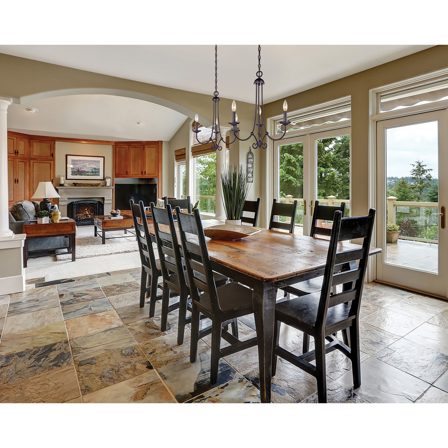 Montgomery 20'' Wide 3-Light Chandelier - Oil Rubbed Bronze