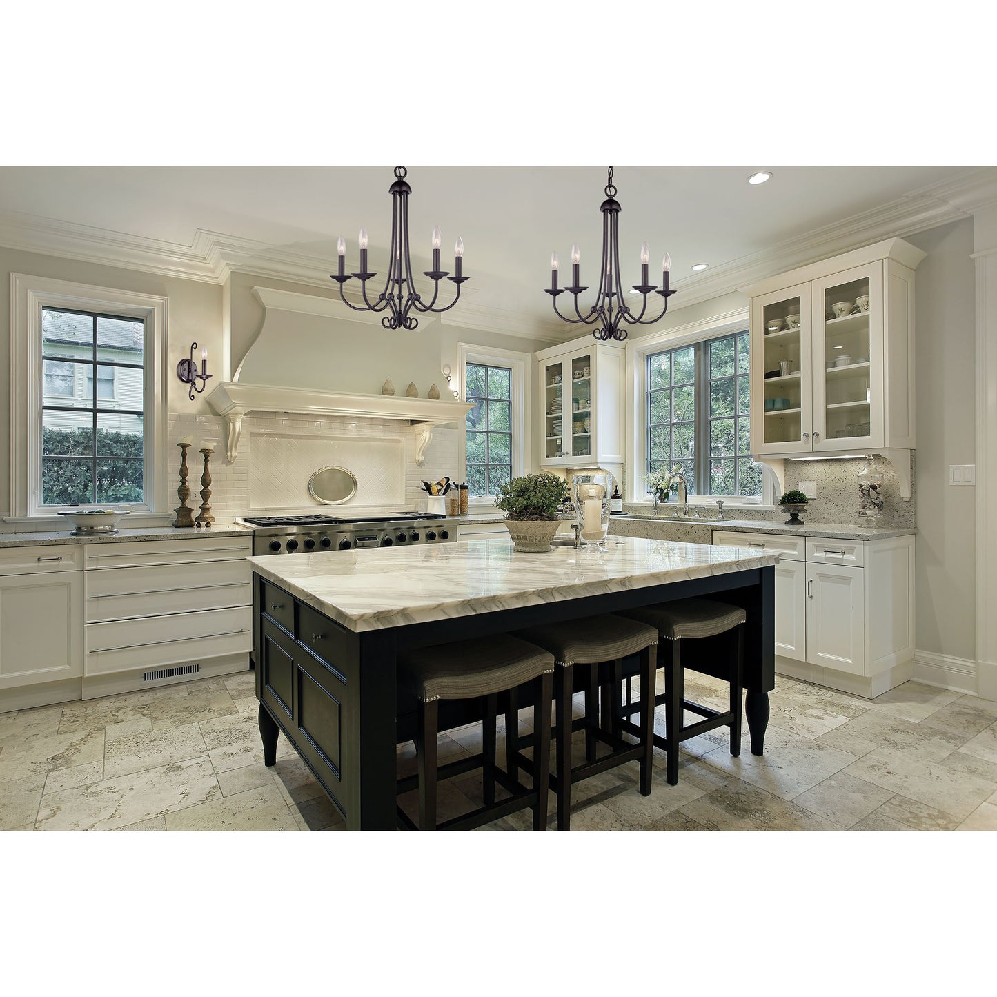 Montgomery 20'' Wide 5-Light Chandelier - Oil Rubbed Bronze