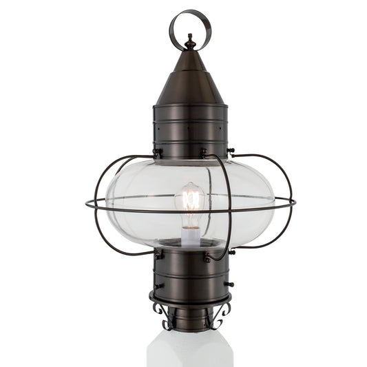 Classic Onion 22.5'' High 1-Light Outdoor Post Light - Bronze