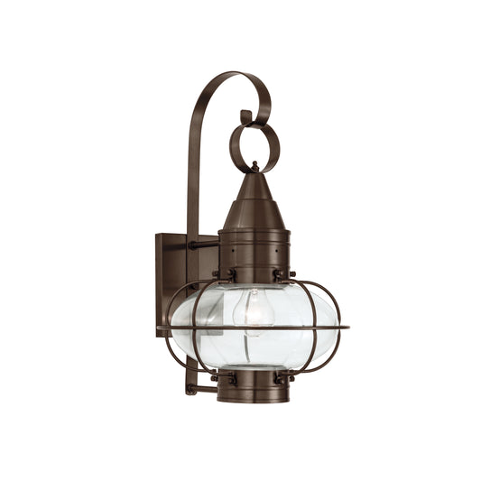 Classic Onion 18.5'' High 1-Light Outdoor Sconce - Bronze