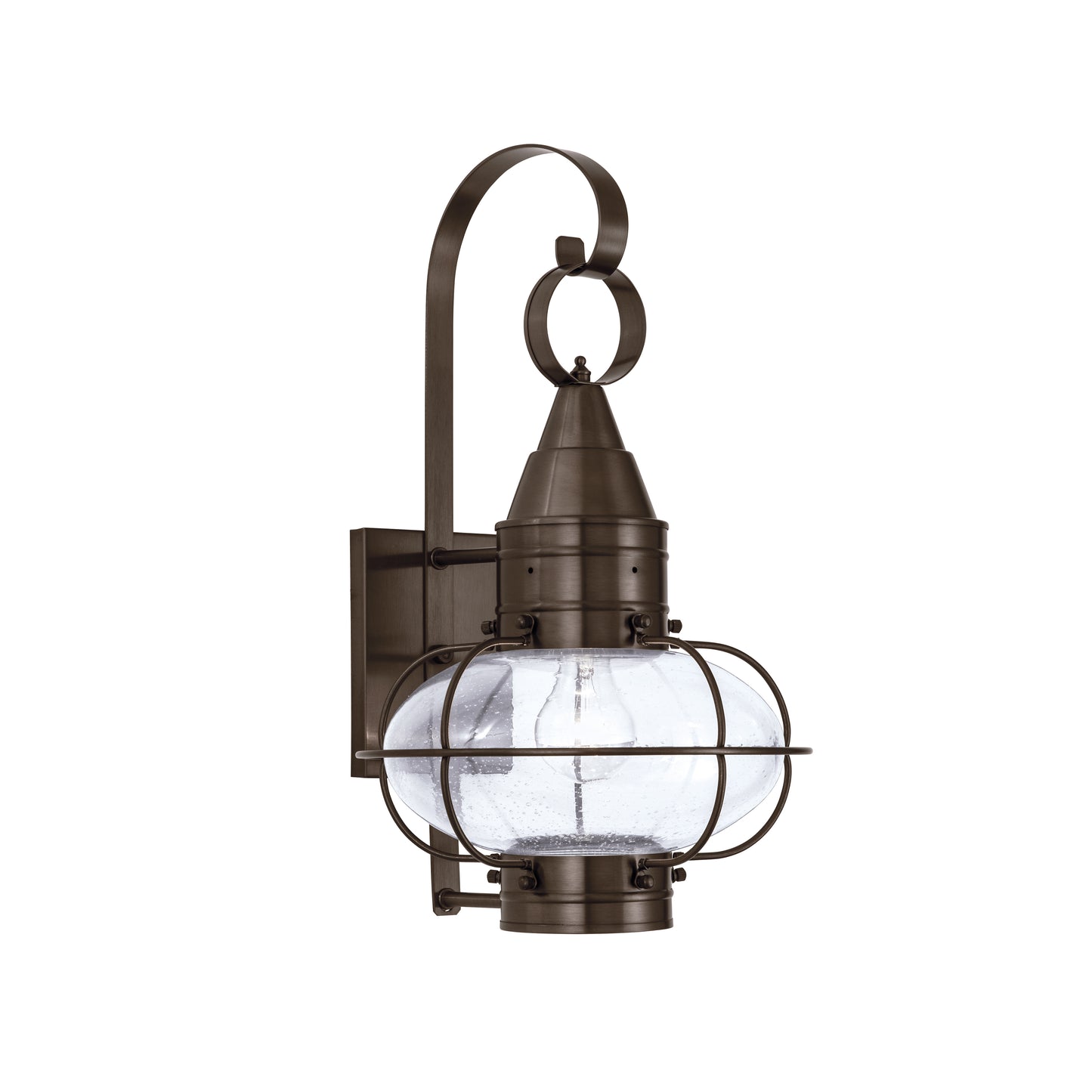 Classic Onion 18.5'' High 1-Light Outdoor Sconce - Bronze