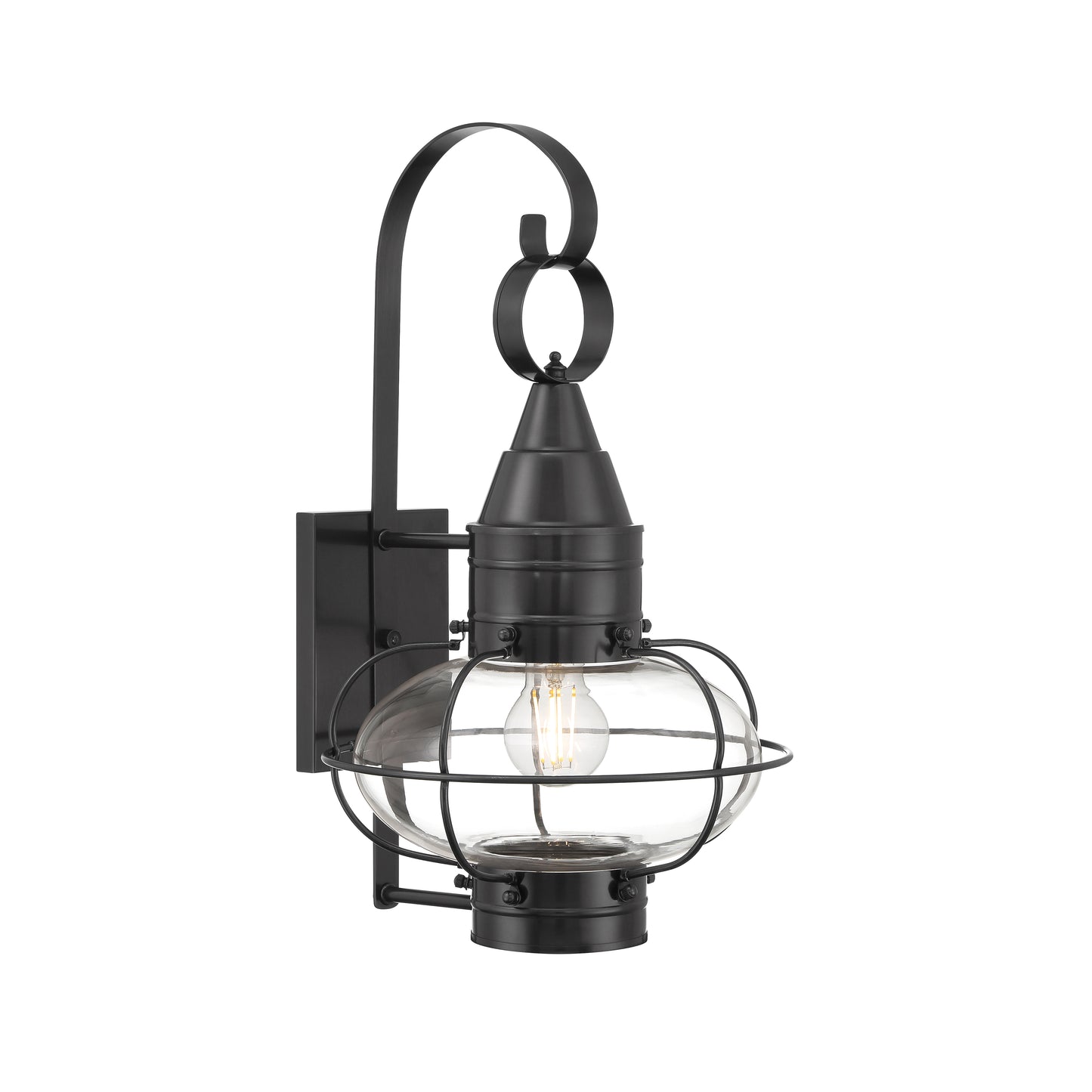 Classic  18.5'' High 1-Light Outdoor Sconce - Gun Metal