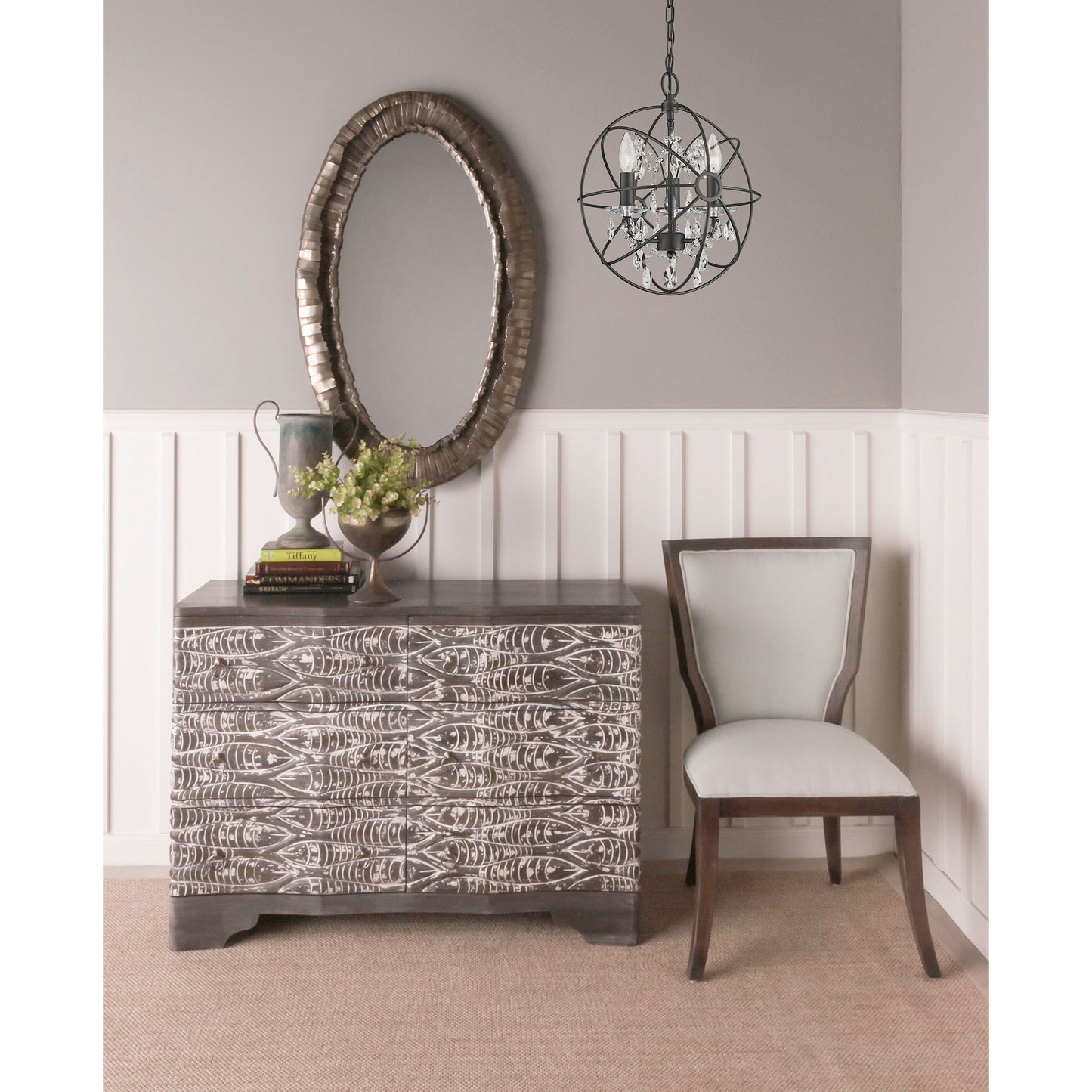 Williamsport 13'' Wide 3-Light Chandelier - Oil Rubbed Bronze