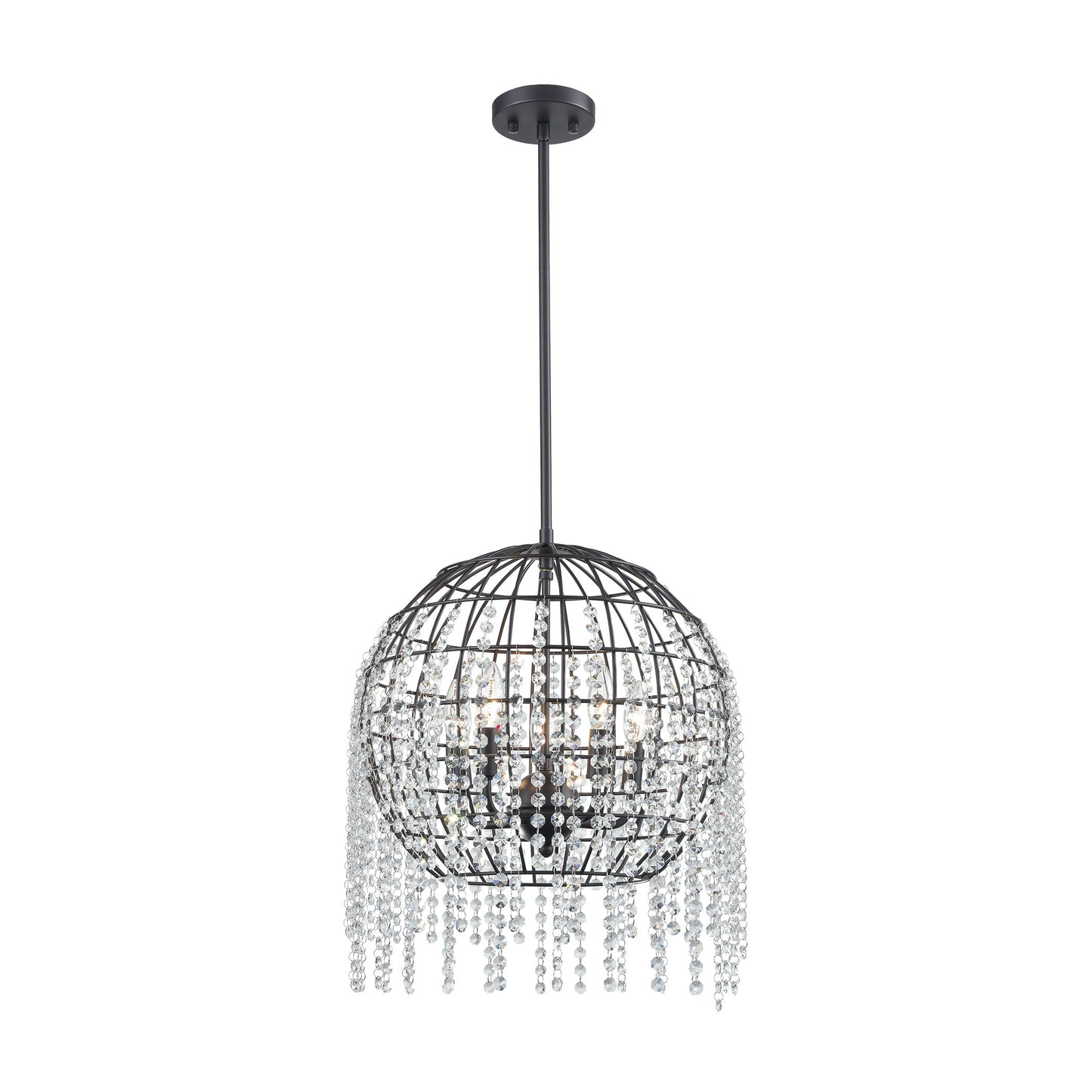 Yardley 17'' Wide 5-Light Chandelier - Oil Rubbed Bronze